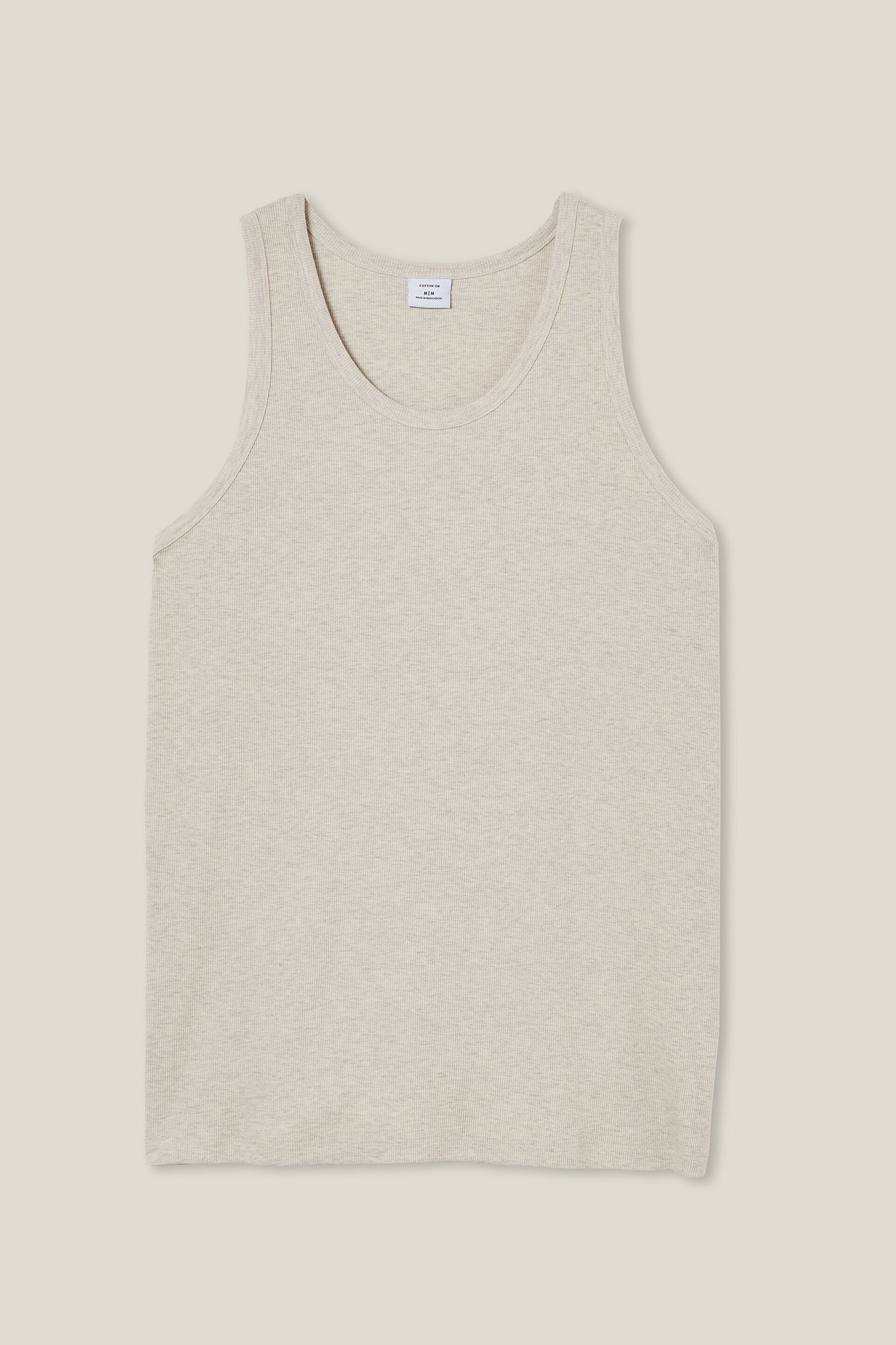 Loose Fit Rib Tank