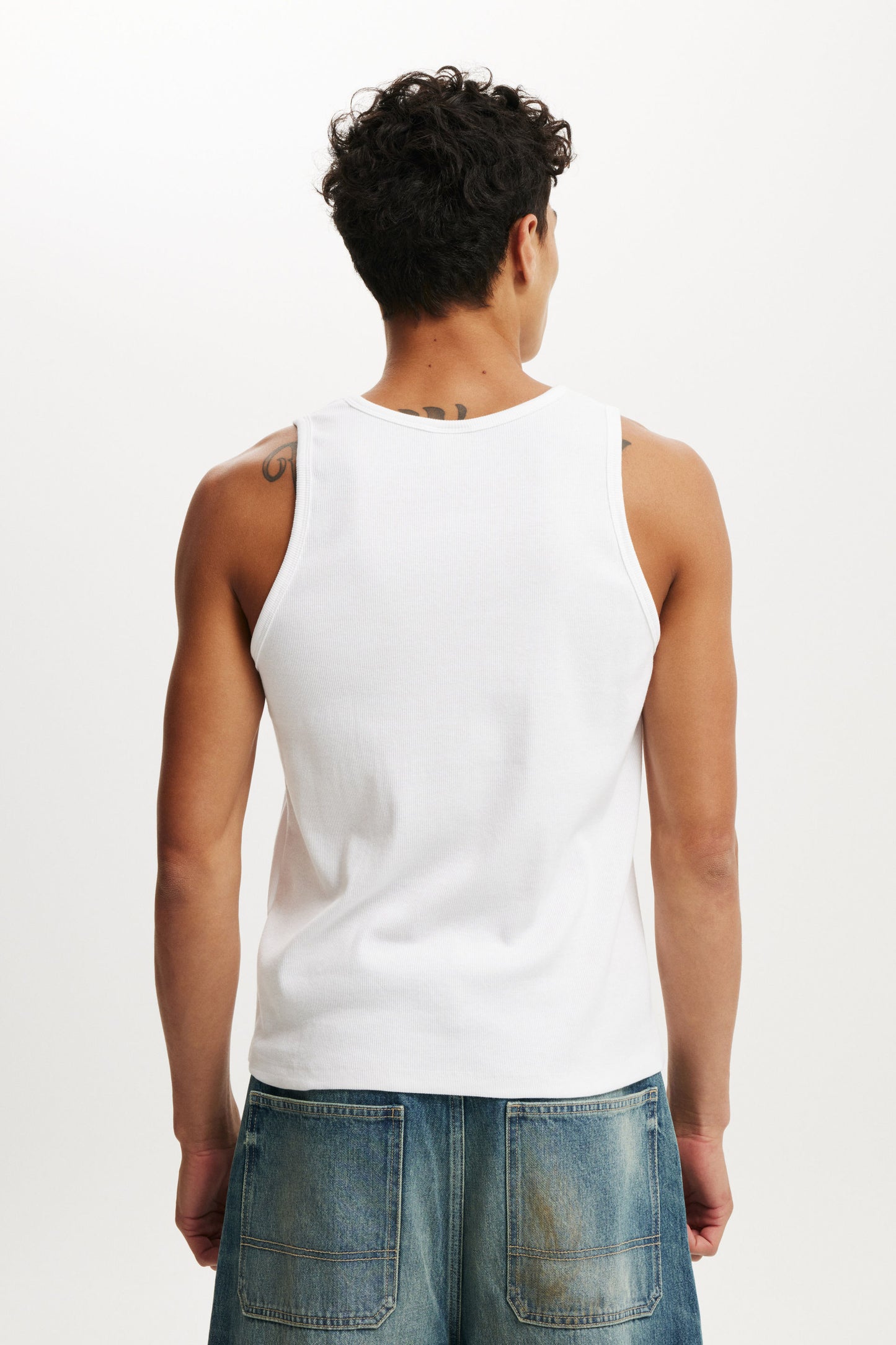 Loose Fit Rib Tank