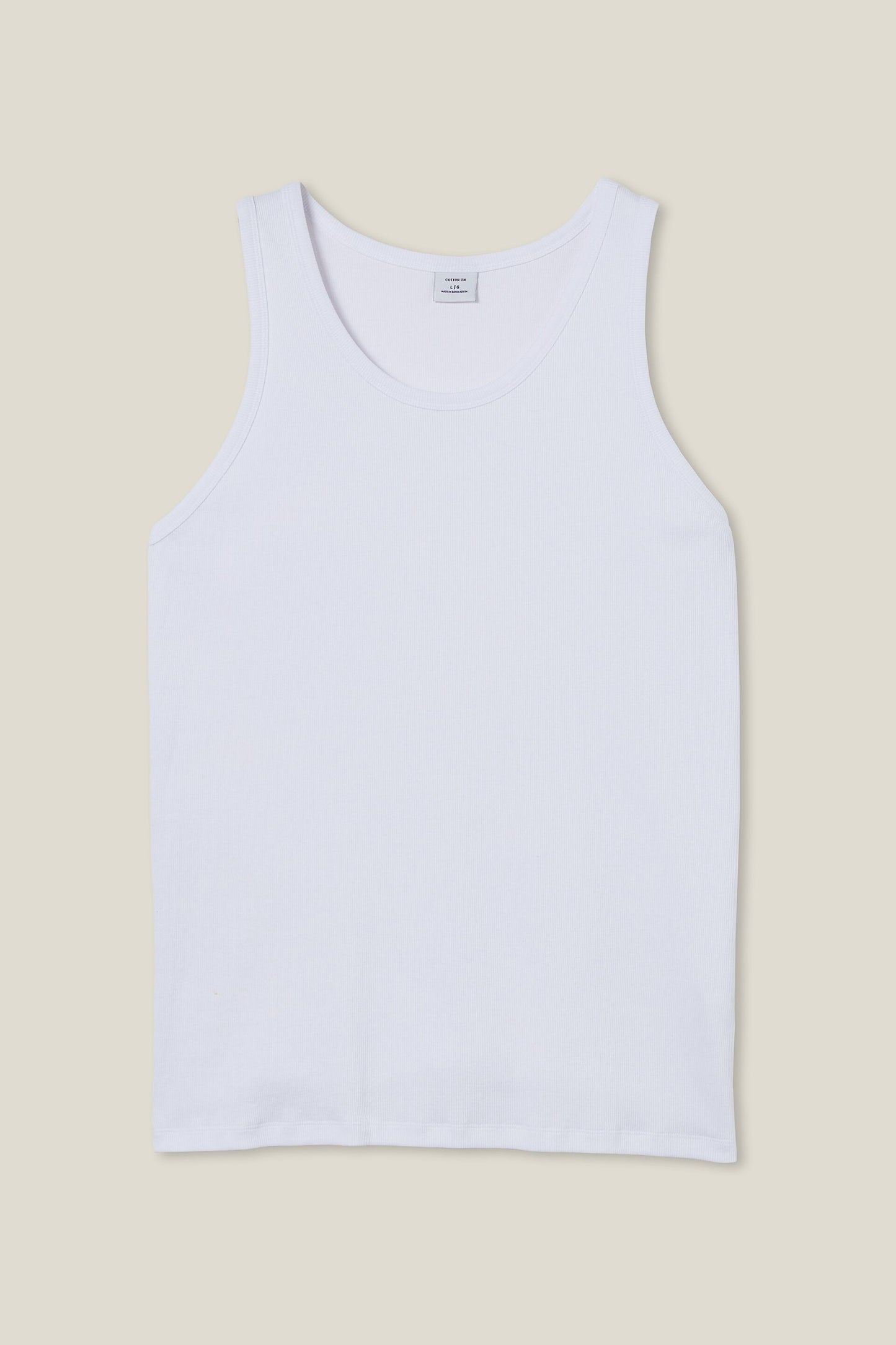 Loose Fit Rib Tank
