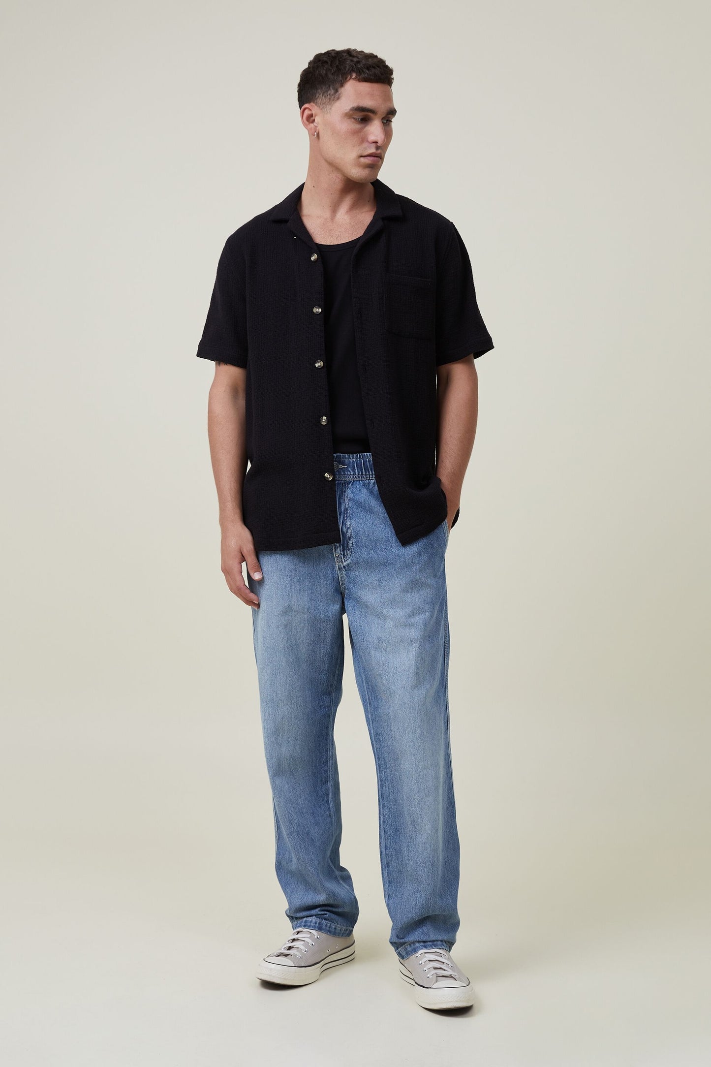 Loose Fit Rib Tank