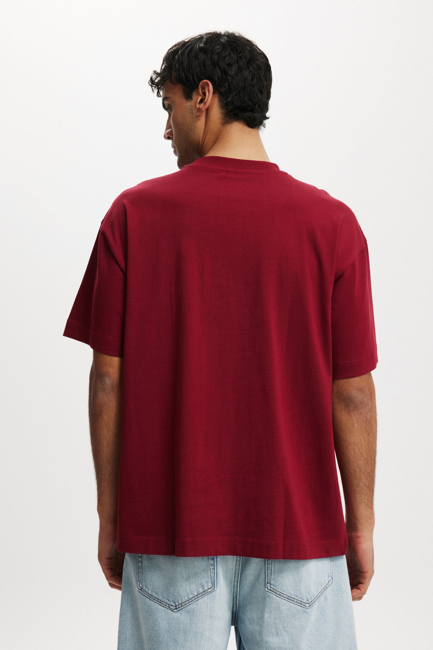 Box Fit Text T-Shirt