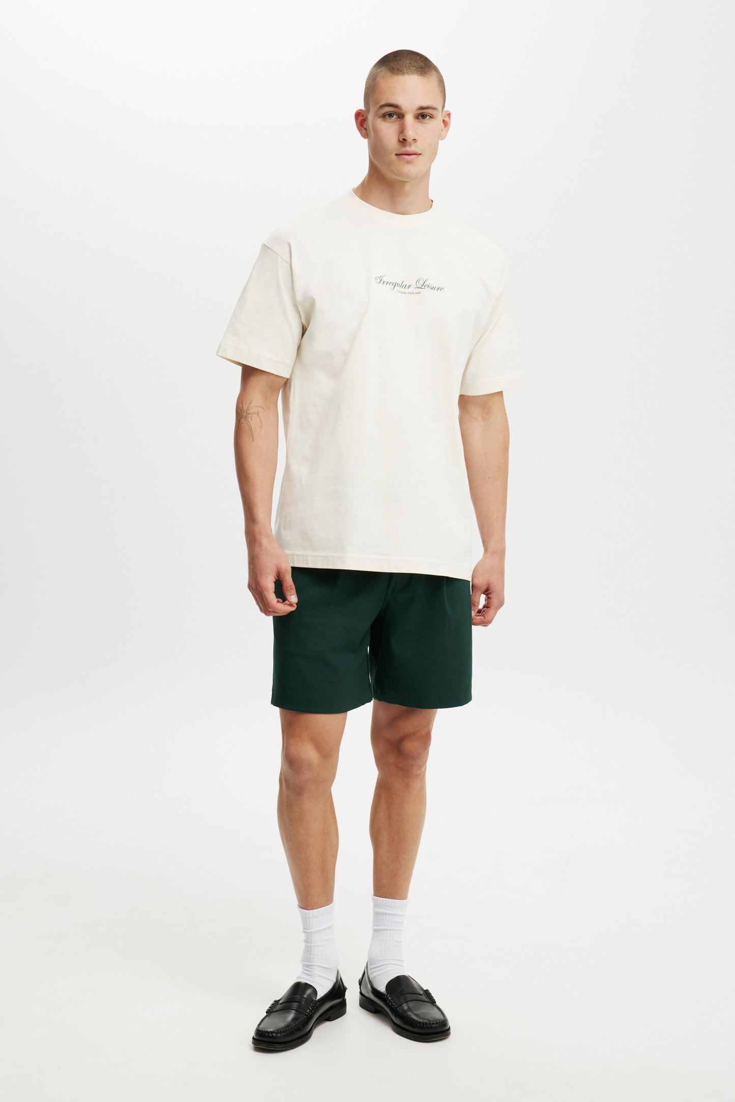 Box Fit Text T-Shirt