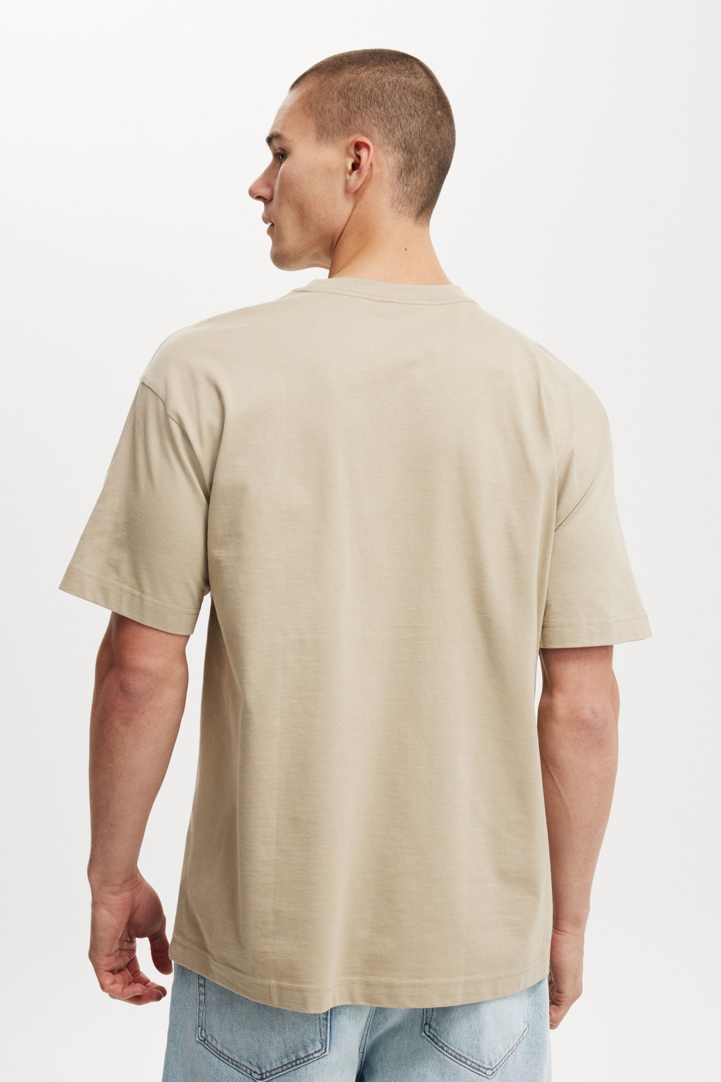 Box Fit Text T-Shirt