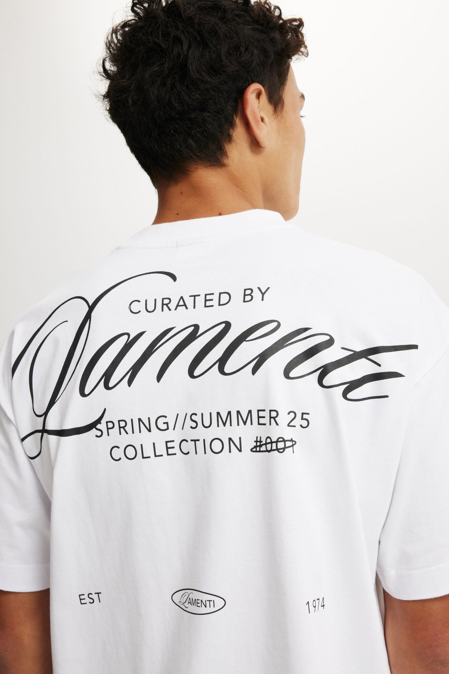 Box Fit Text T-Shirt