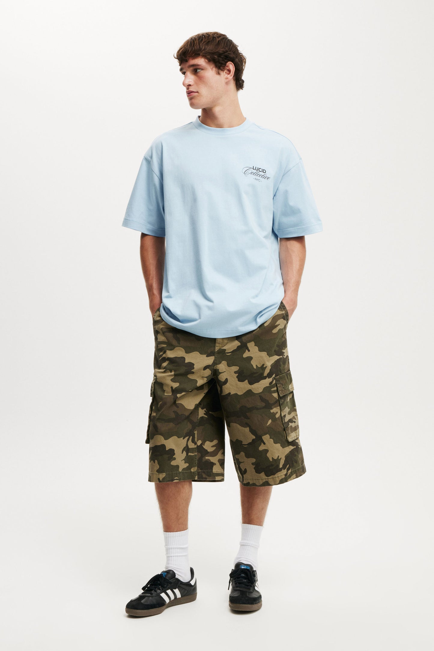Box Fit Text T-Shirt