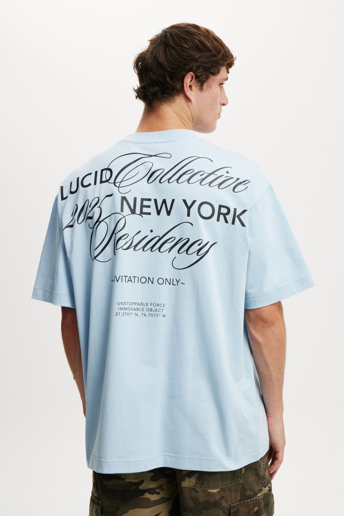 Box Fit Text T-Shirt