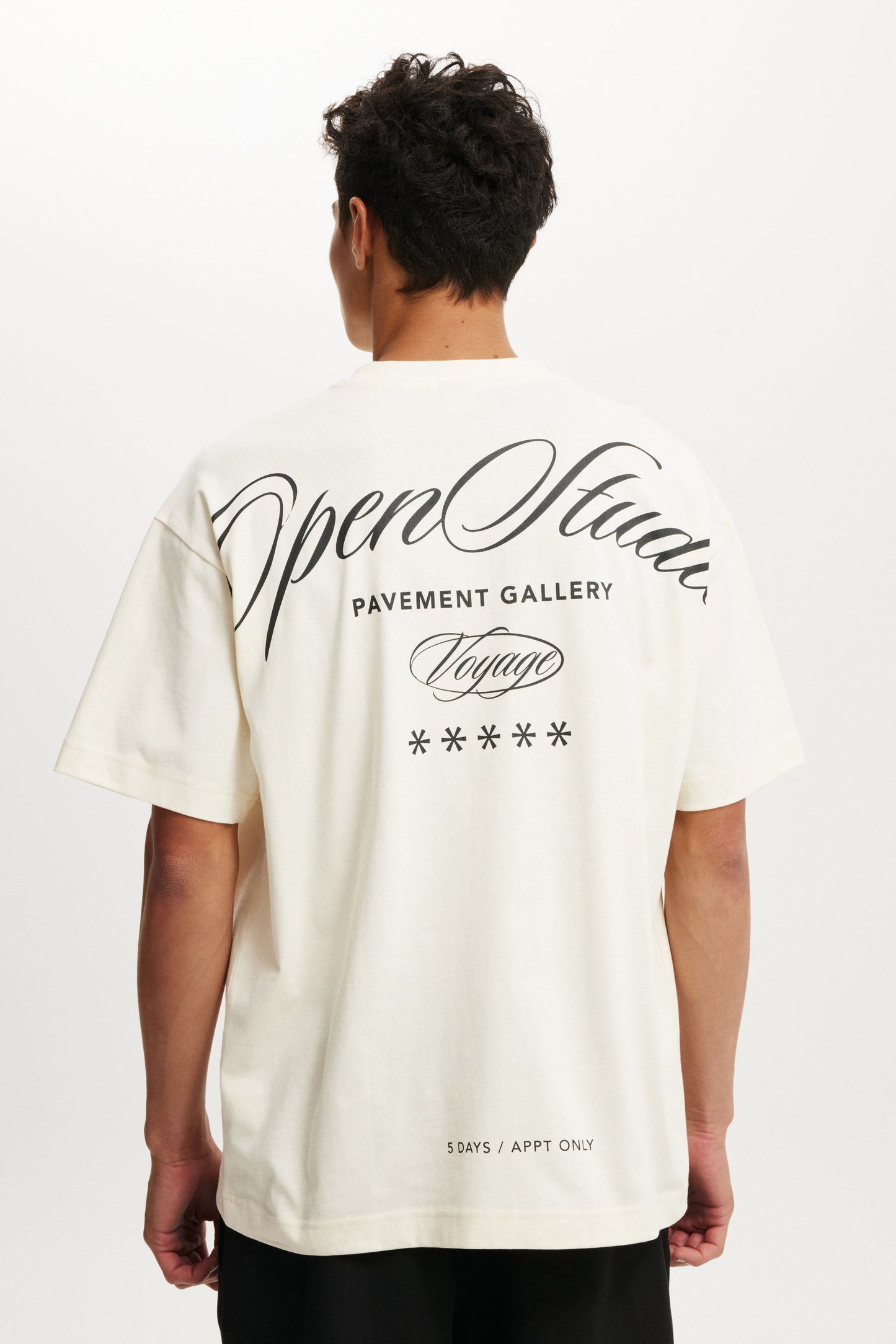 Box Fit Text T-Shirt