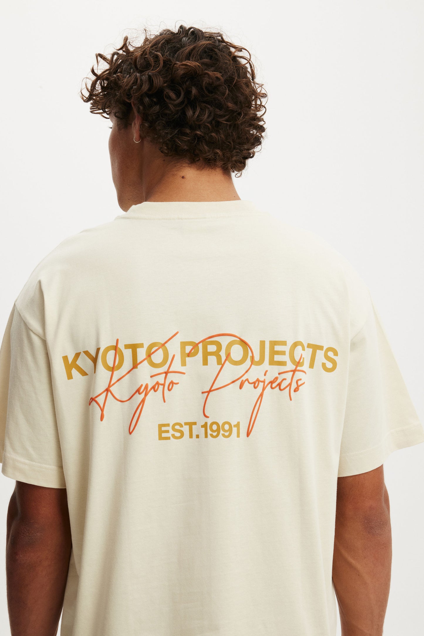 Box Fit Text T-Shirt