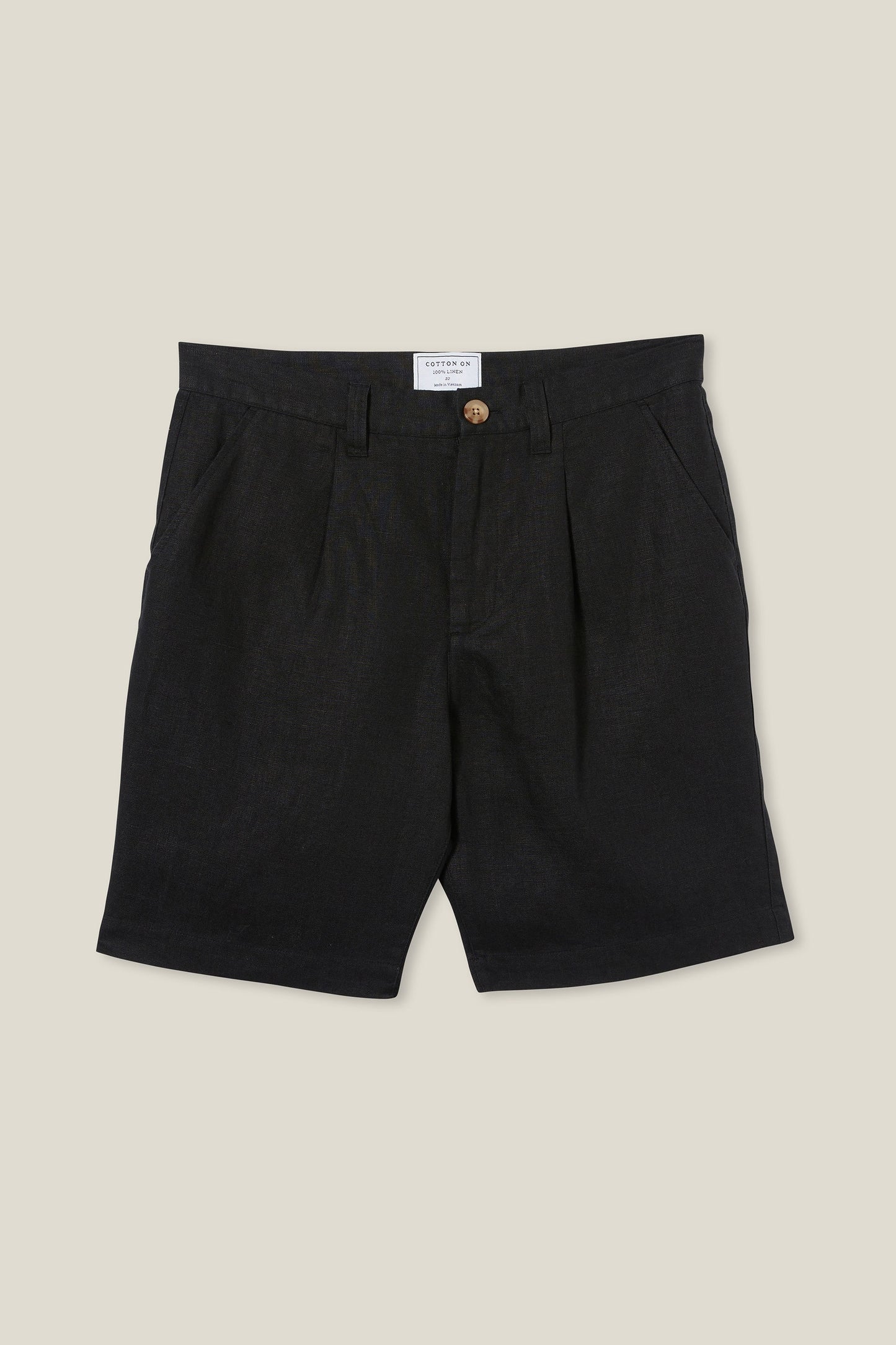 Linen Pleat Short