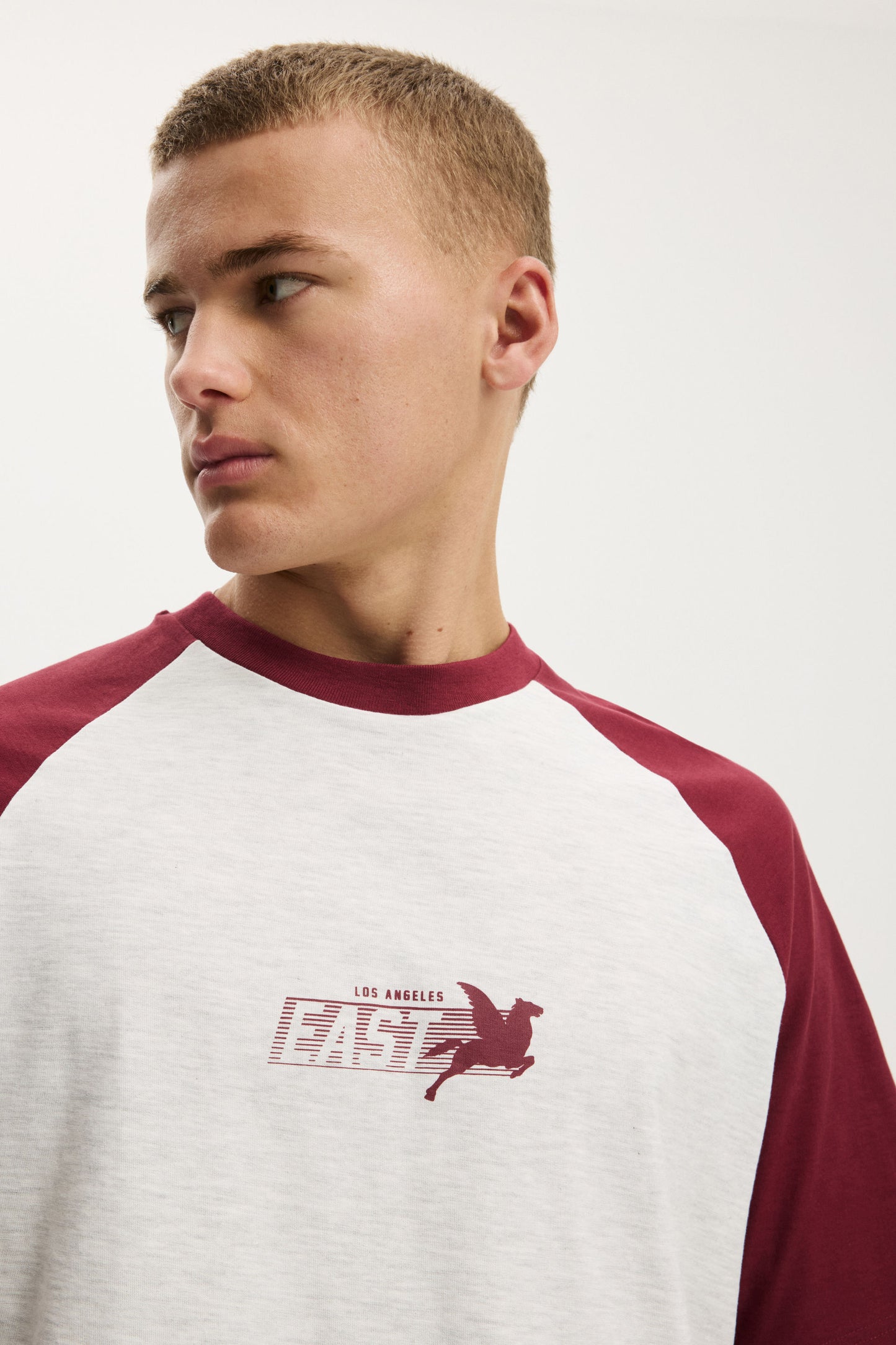 Cropped Fit Graphic T-Shirt