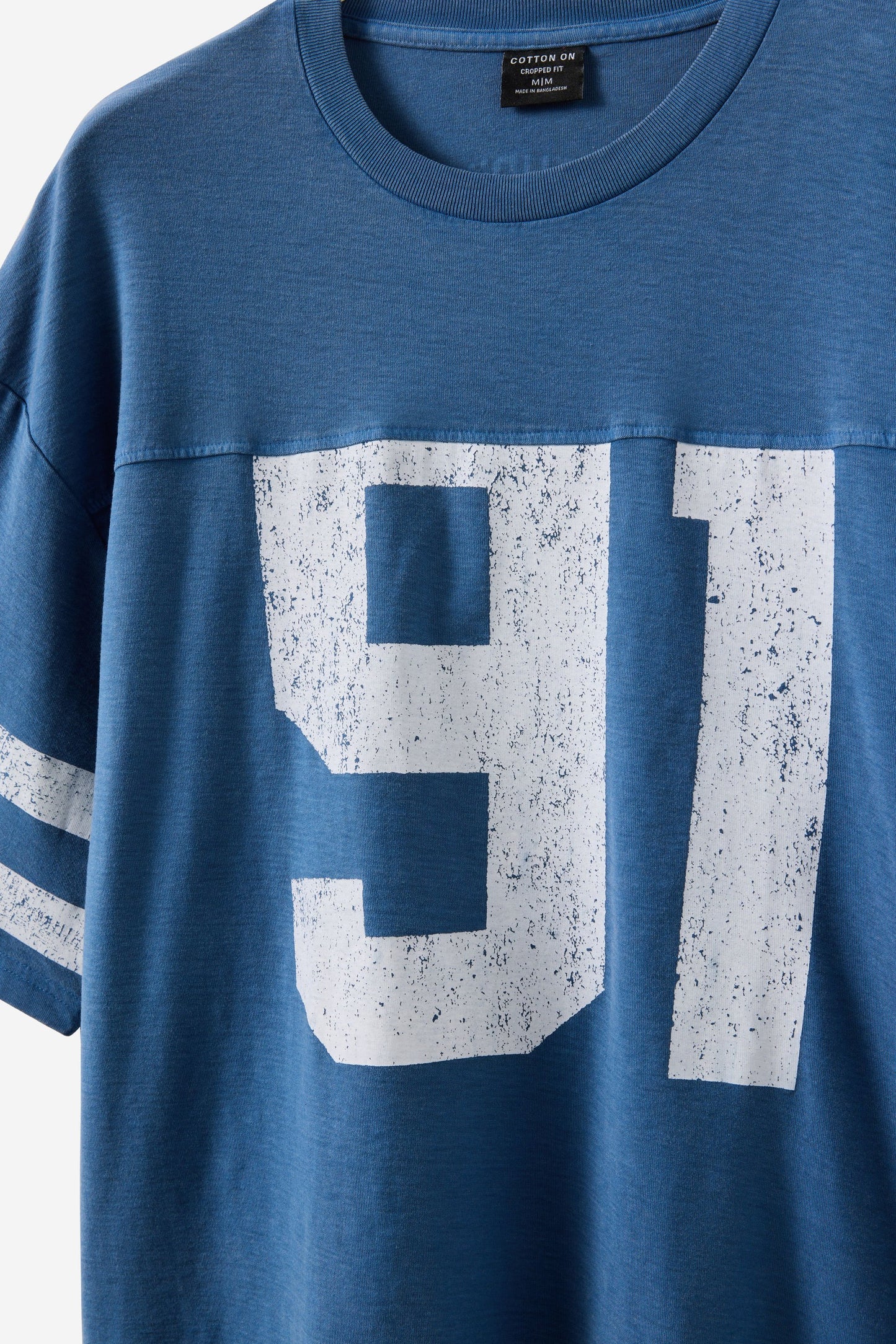 Cropped Fit Graphic T-Shirt