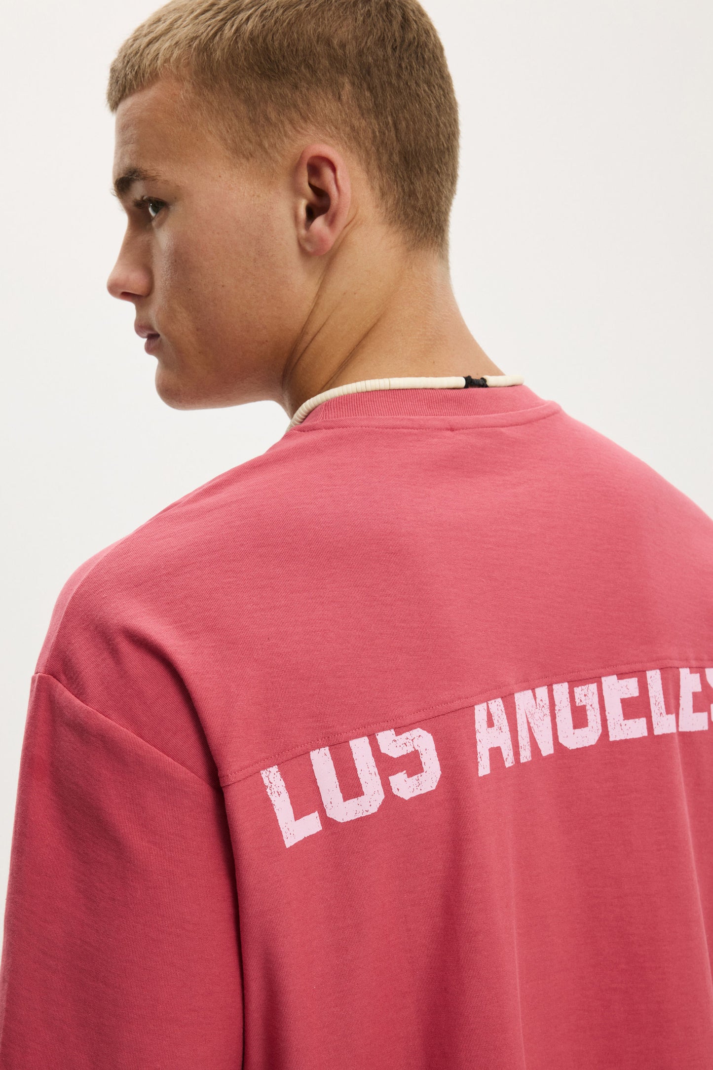 Cropped Fit Graphic T-Shirt