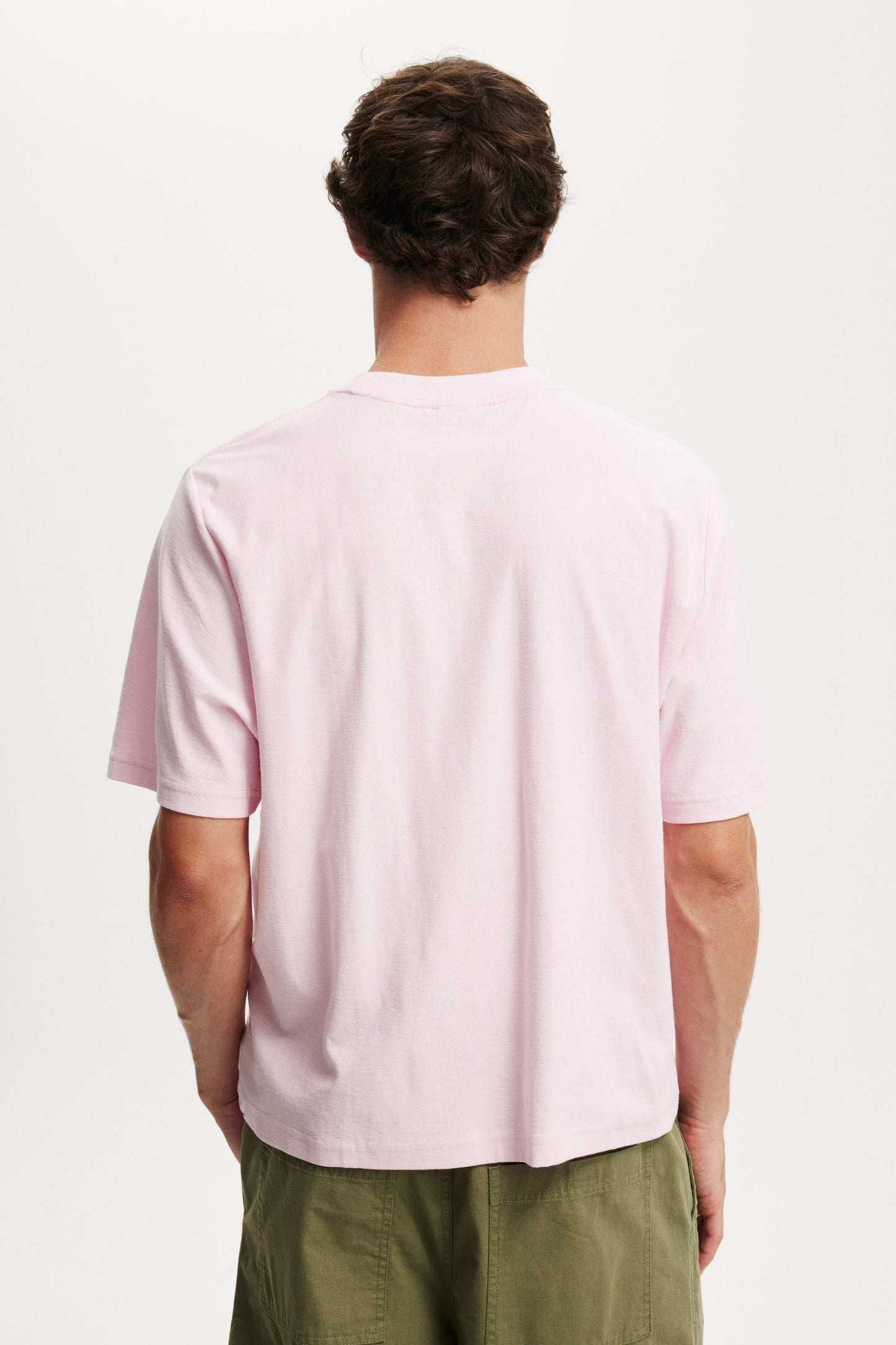 Cropped Fit Graphic T-Shirt
