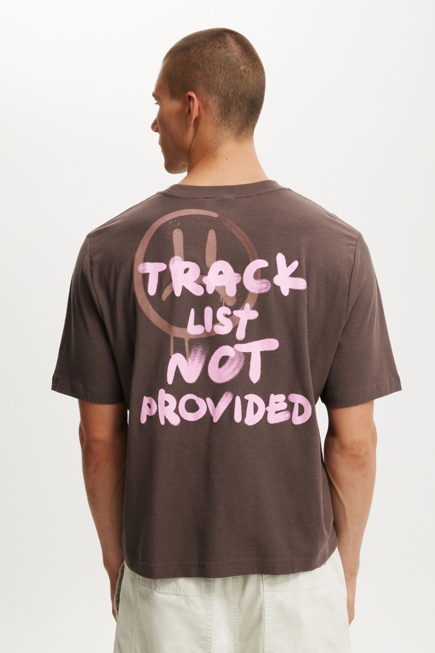 Cropped Fit Graphic T-Shirt