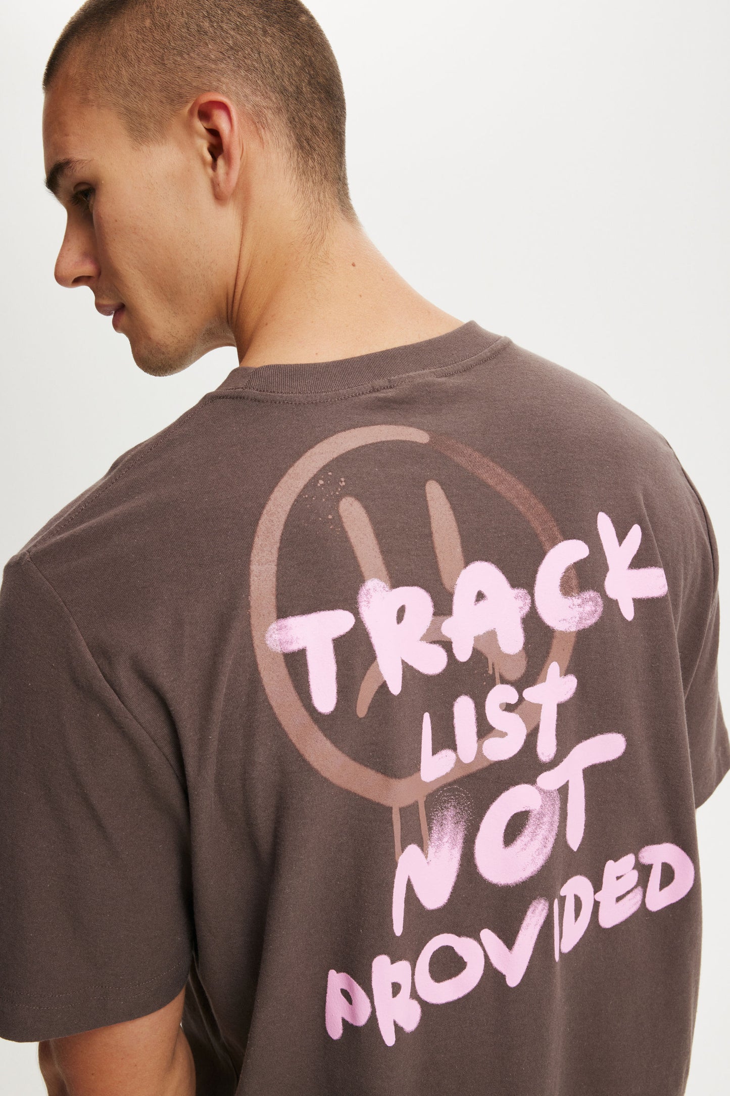 Cropped Fit Graphic T-Shirt