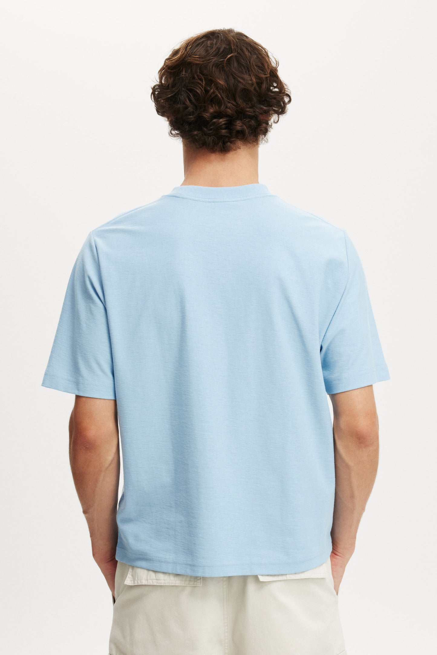 Cropped Fit Graphic T-Shirt