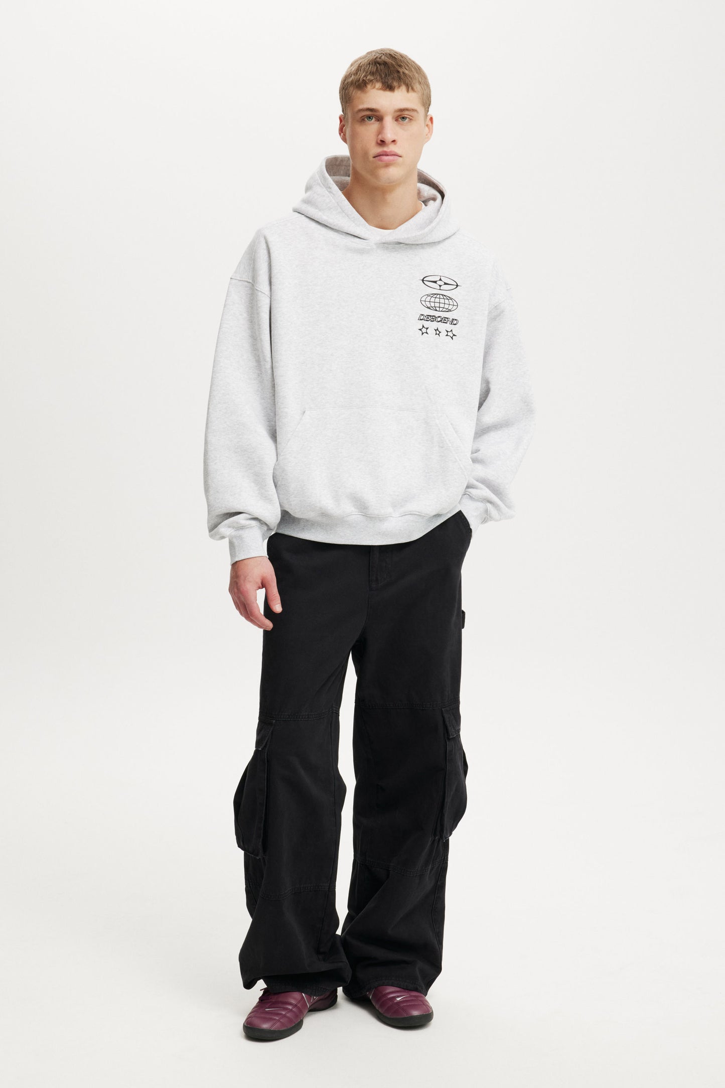 Box Fit Graphic Hoodie