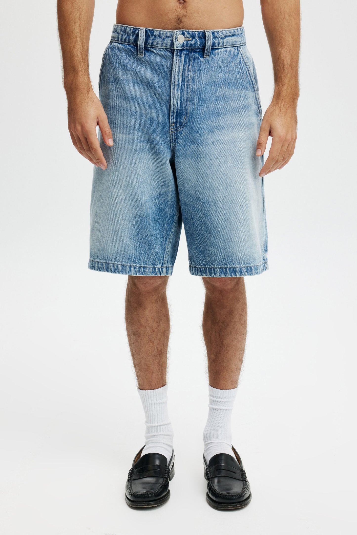 Baggy Denim Short