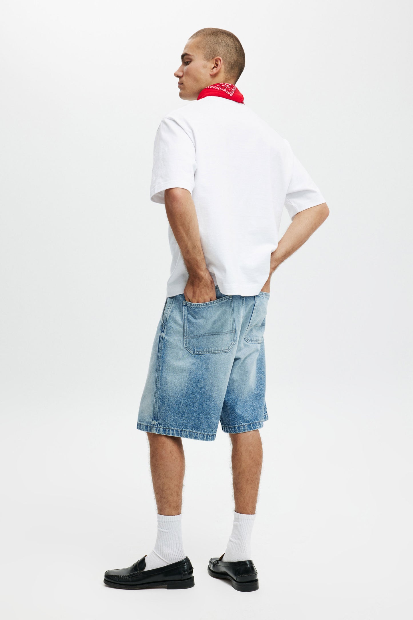 Baggy Denim Short