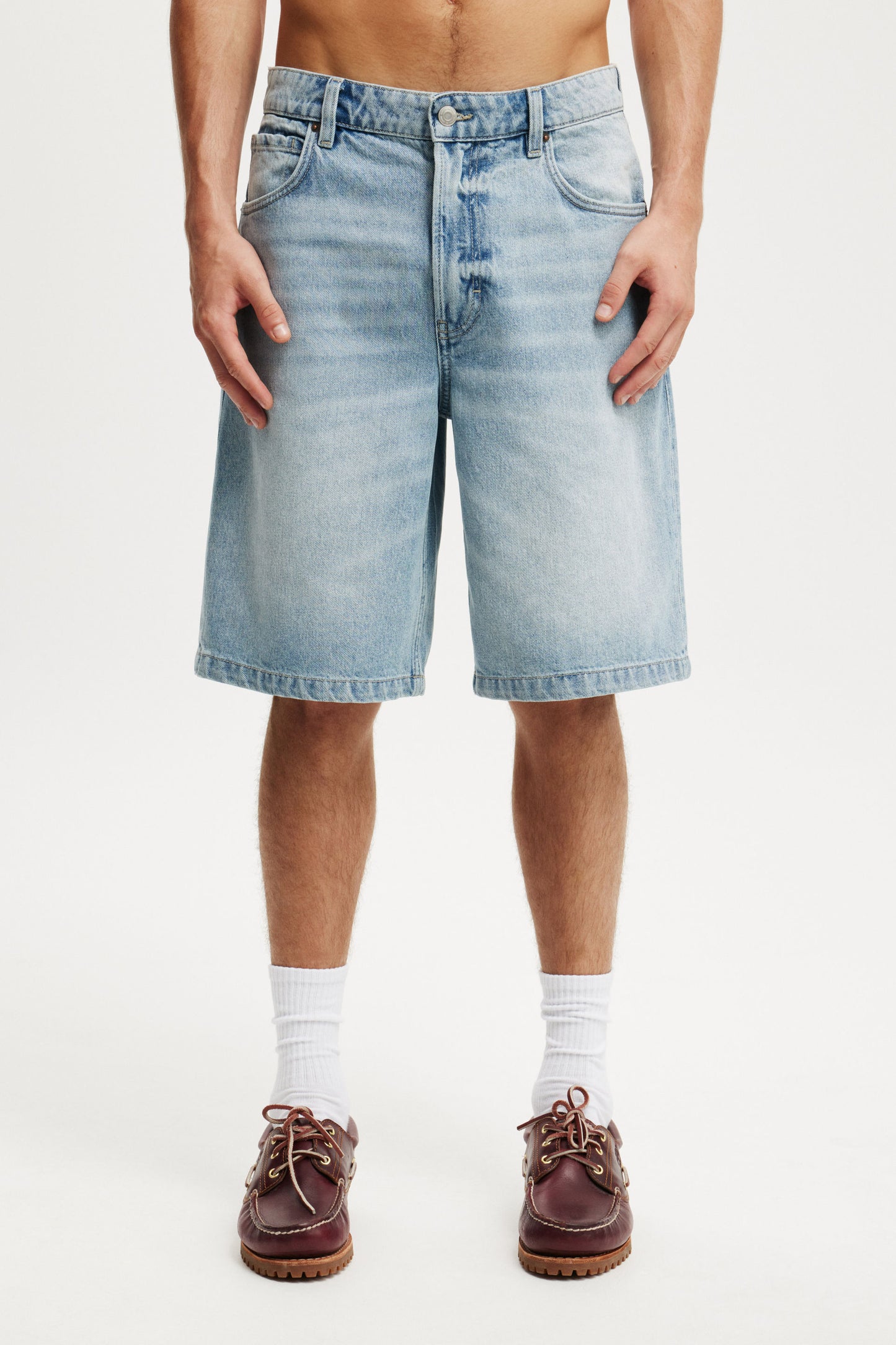 Baggy Denim Short