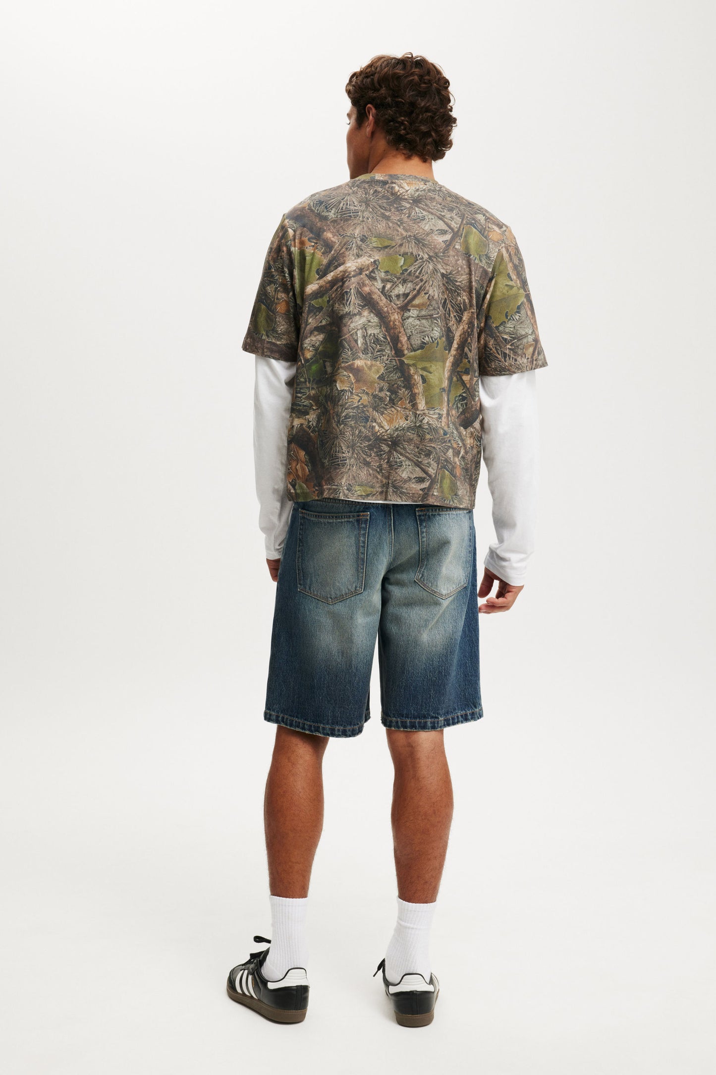 Baggy Denim Short