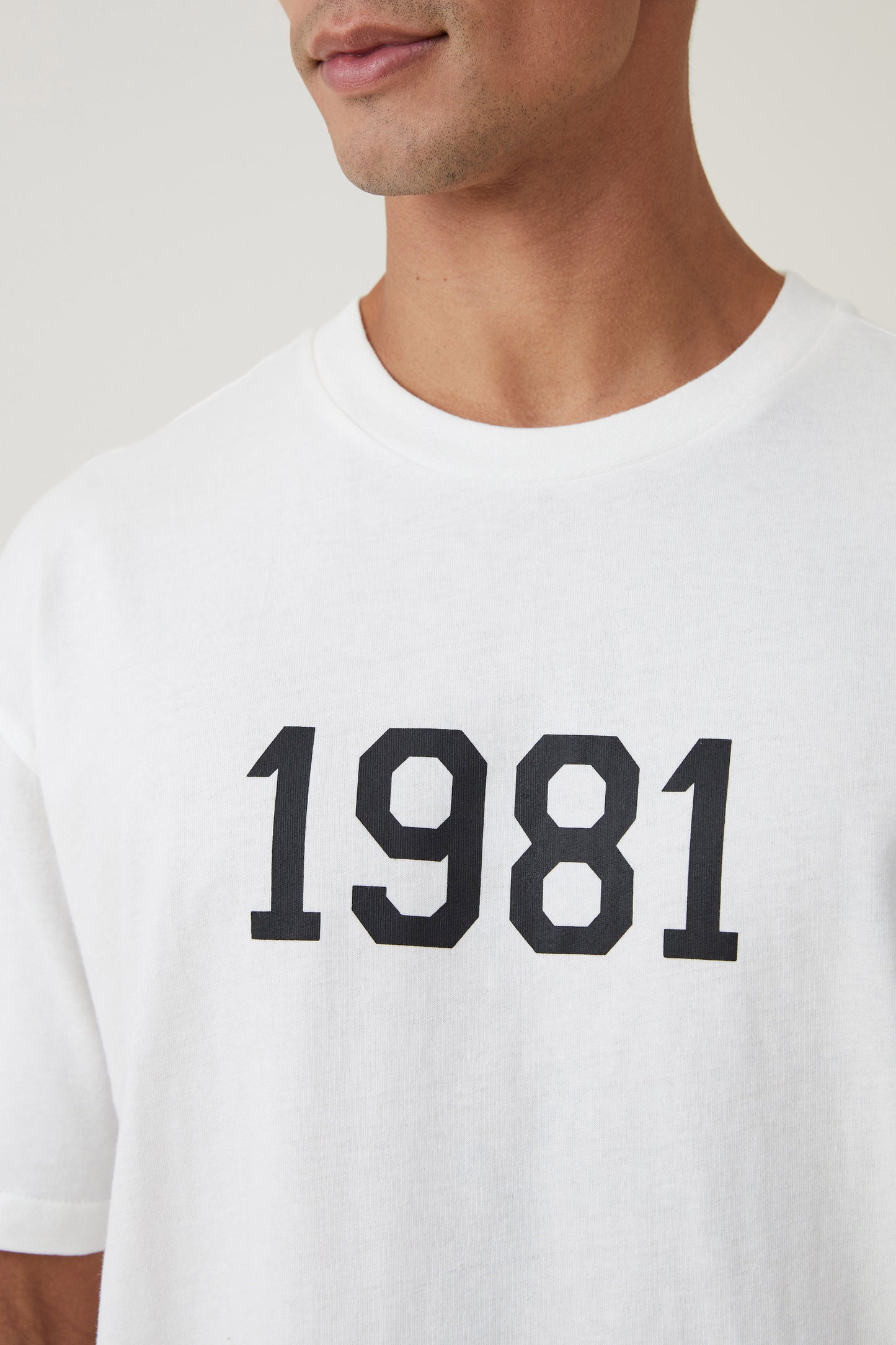 Loose Fit College T-Shirt