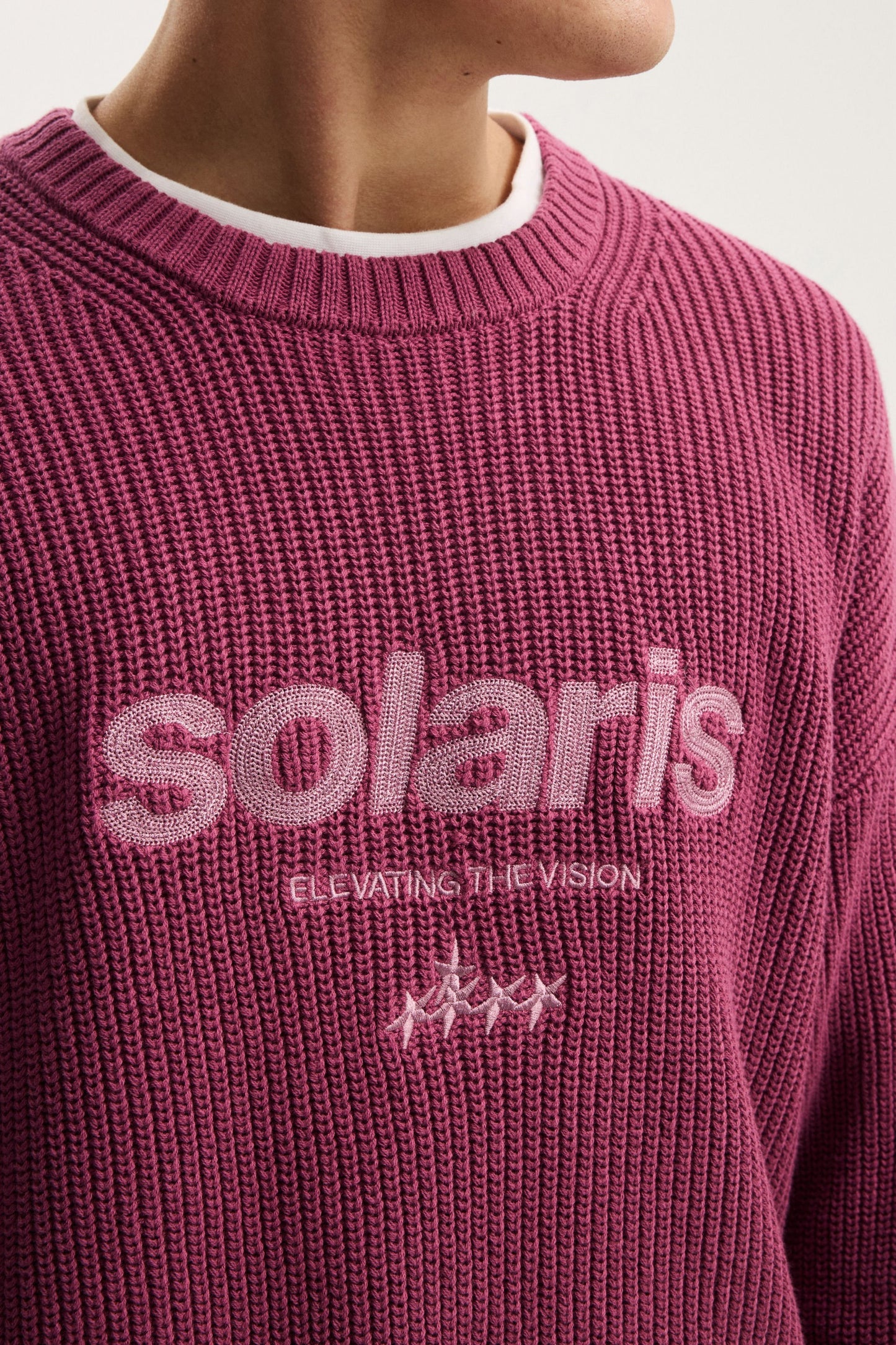 Box Fit Crew Knit