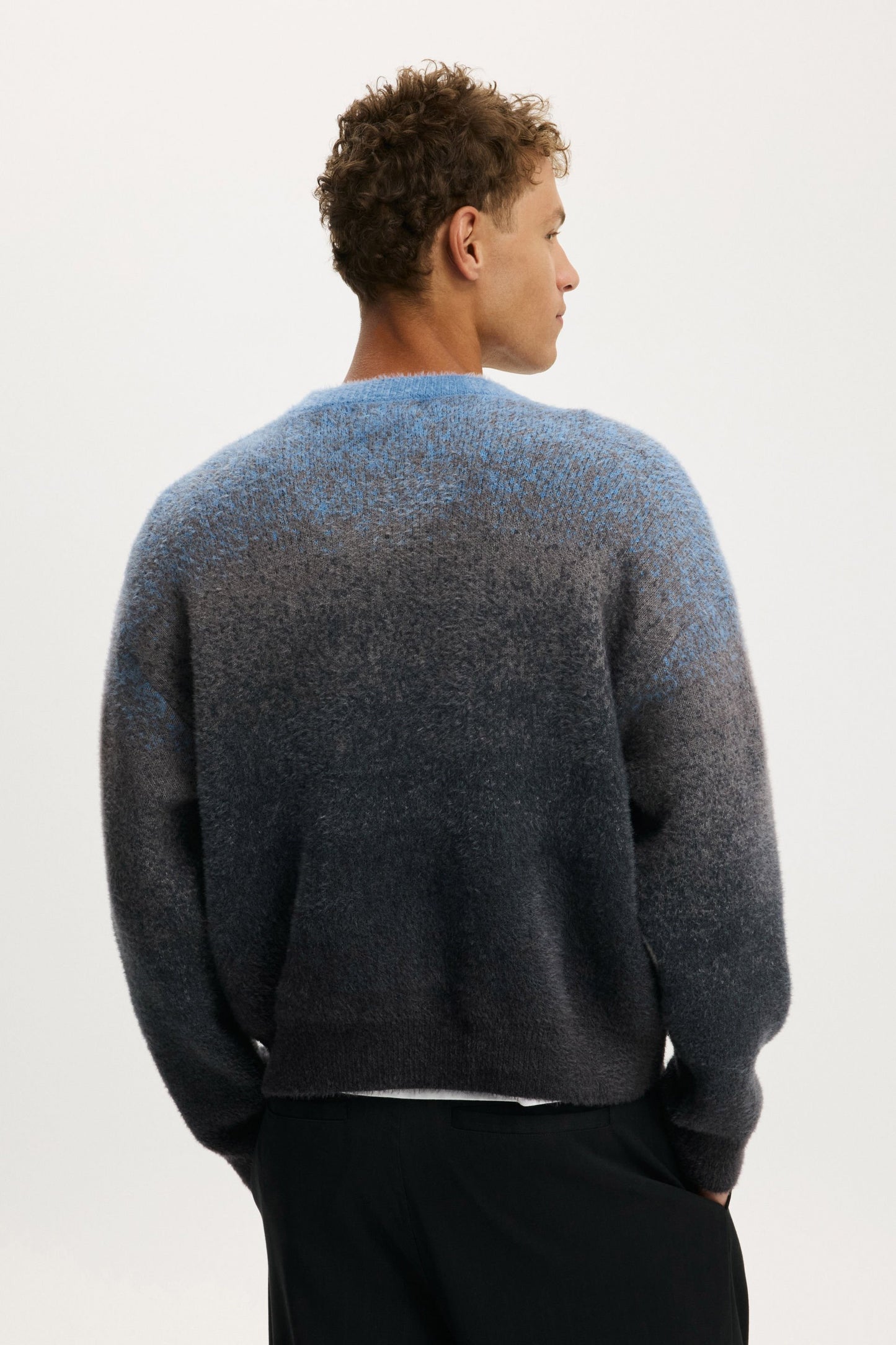 Ombre Crew Knit