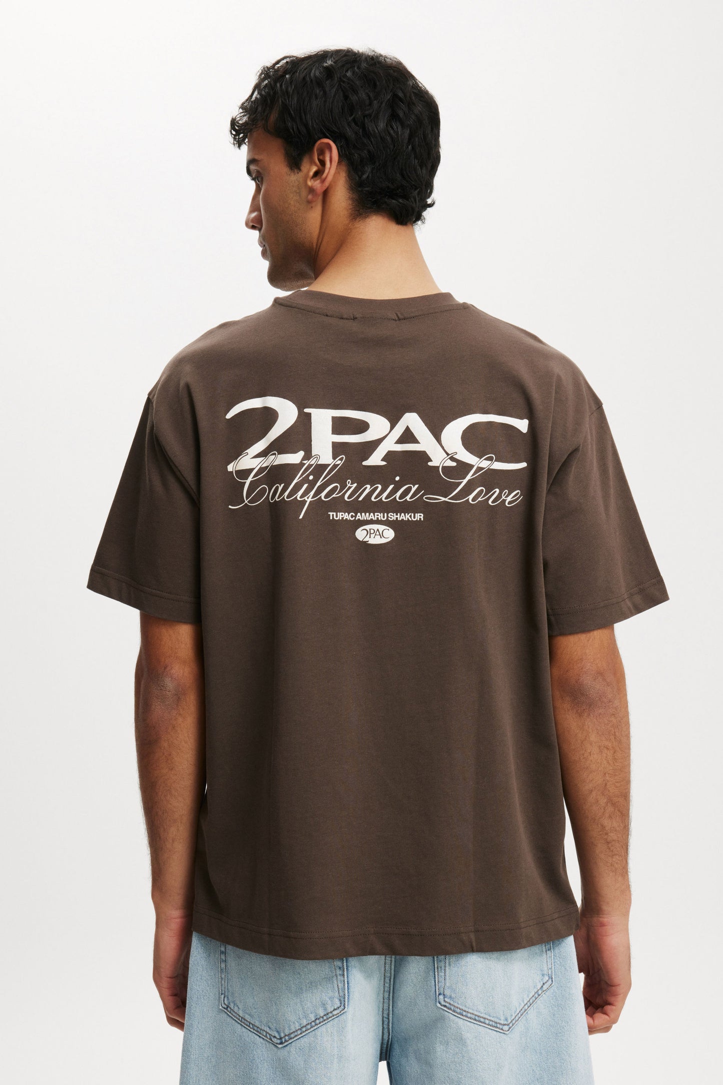 Tupac Box Fit Premium Music T-Shirt