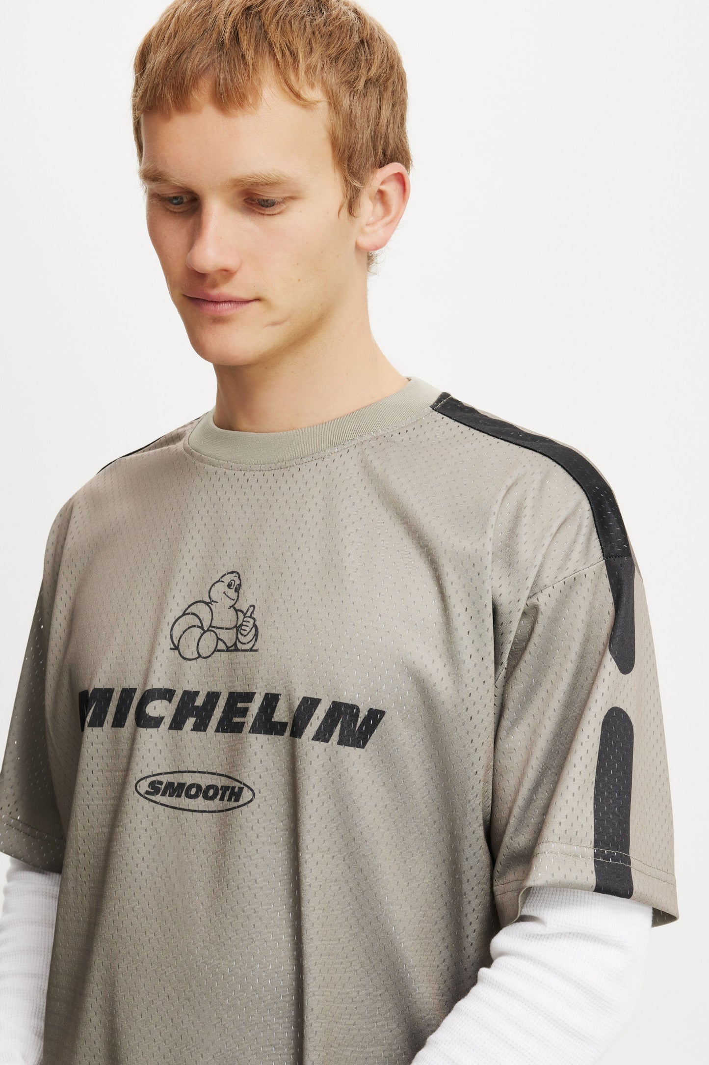 Michelin Crew Neck Mesh T-Shirt