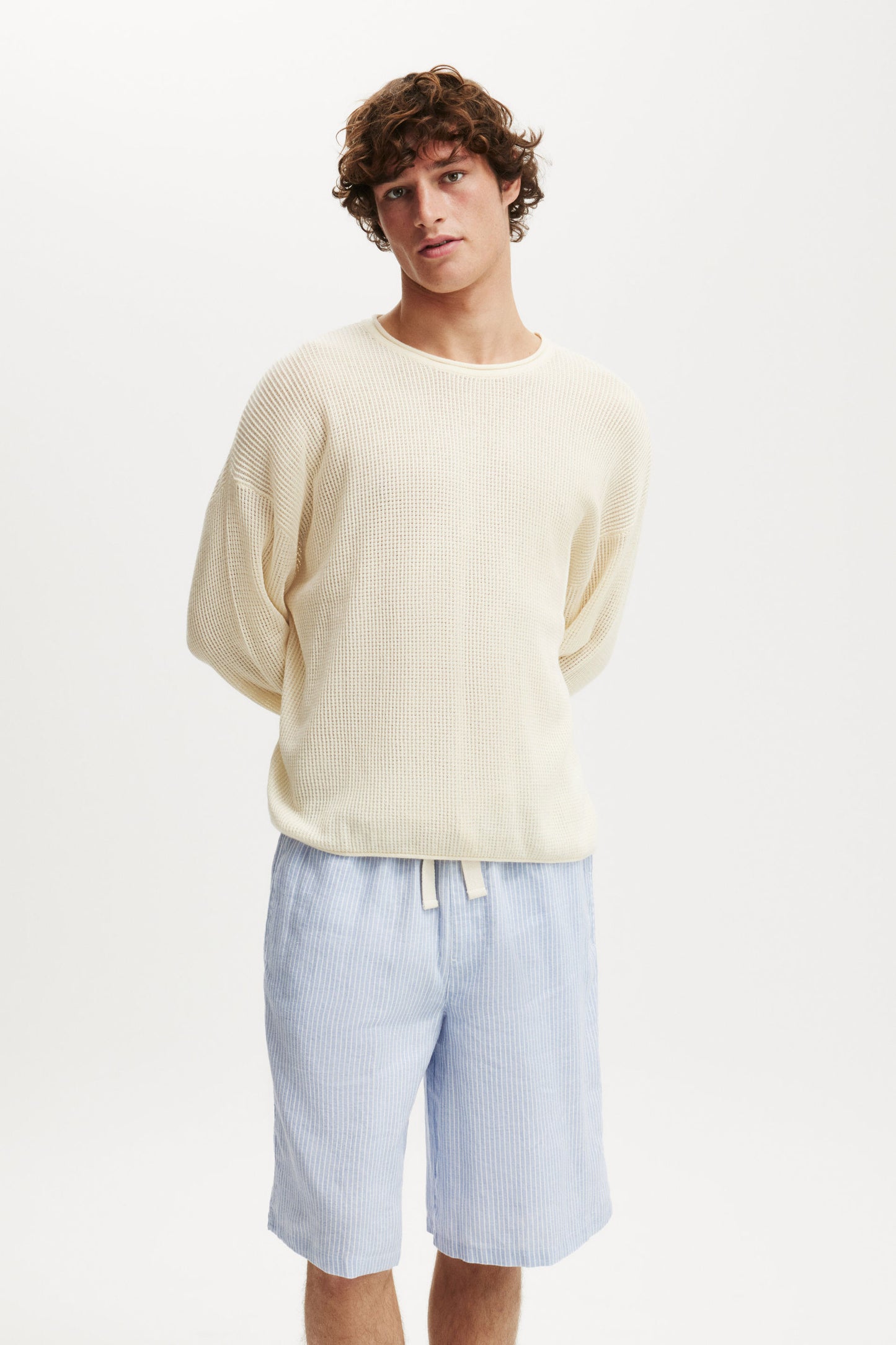 Baggy Linen Short