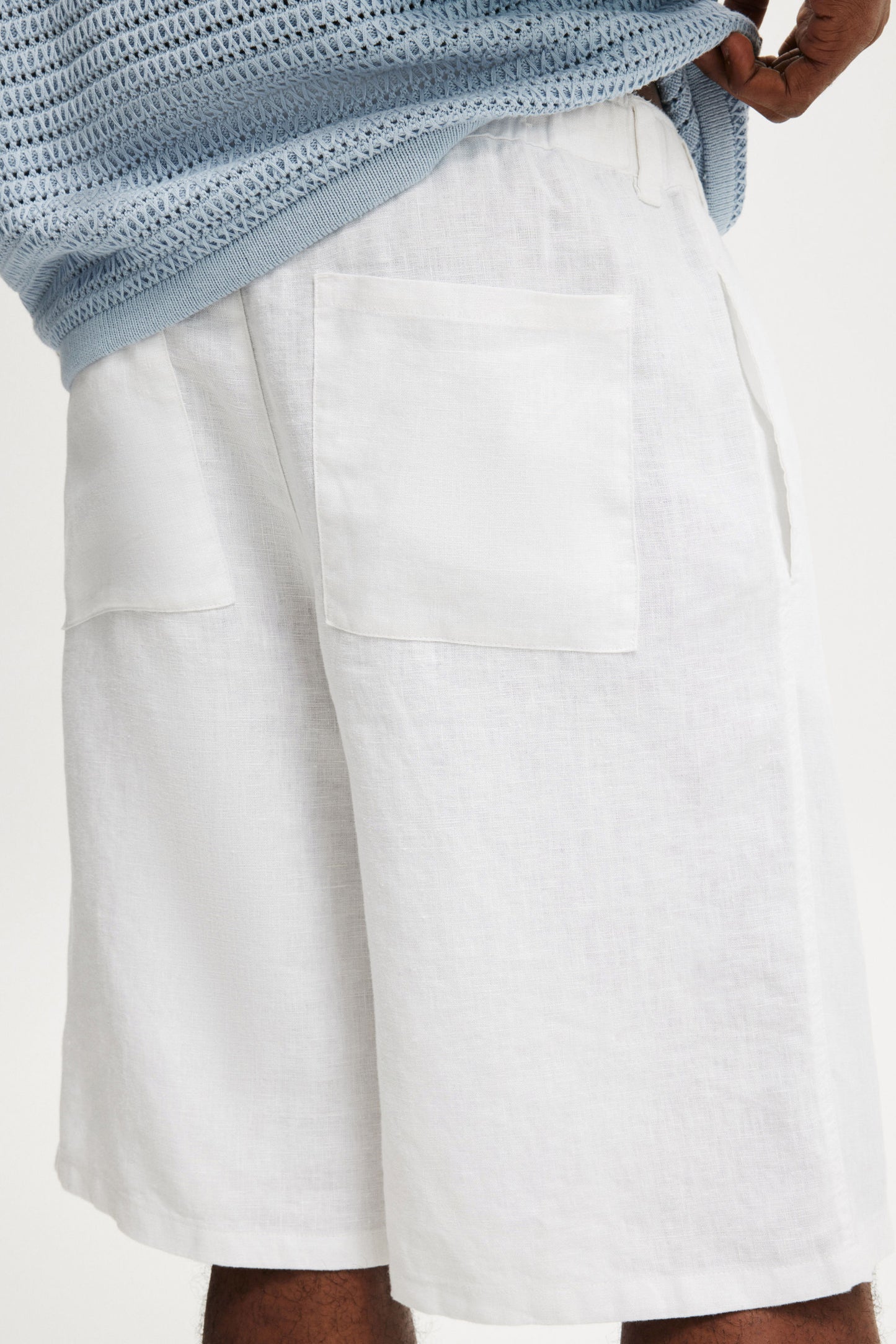 Baggy Linen Short