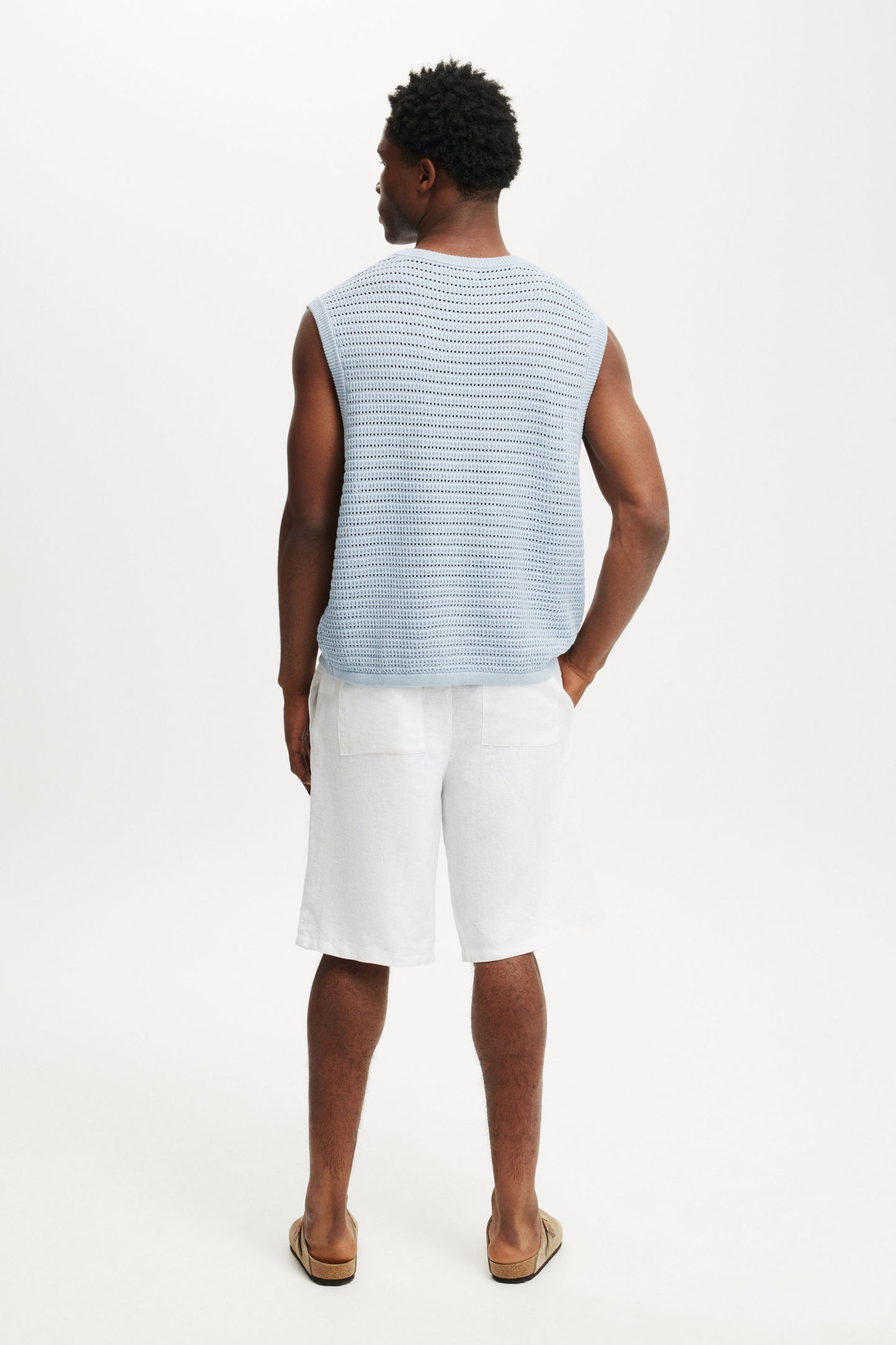 Baggy Linen Short