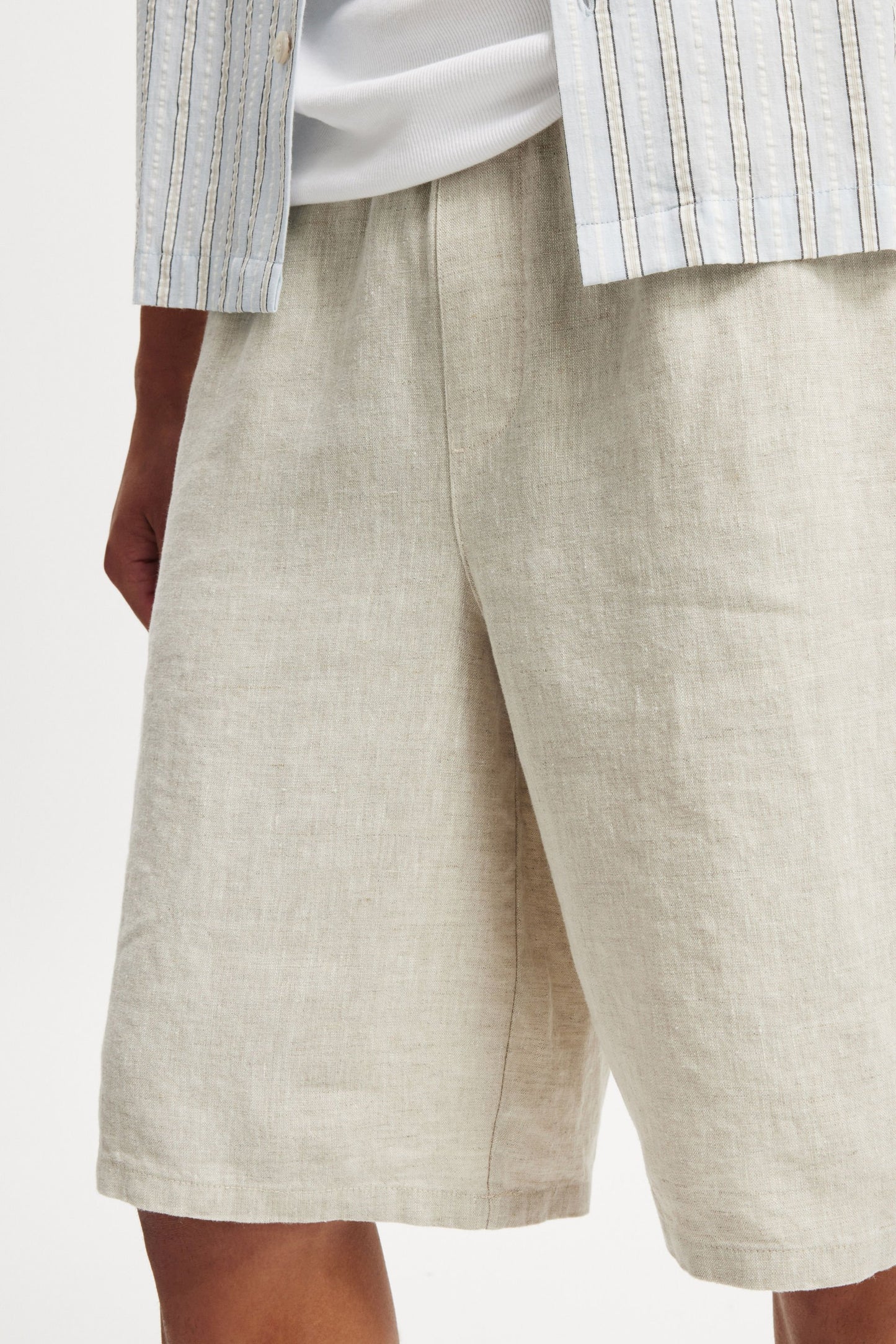 Baggy Linen Short
