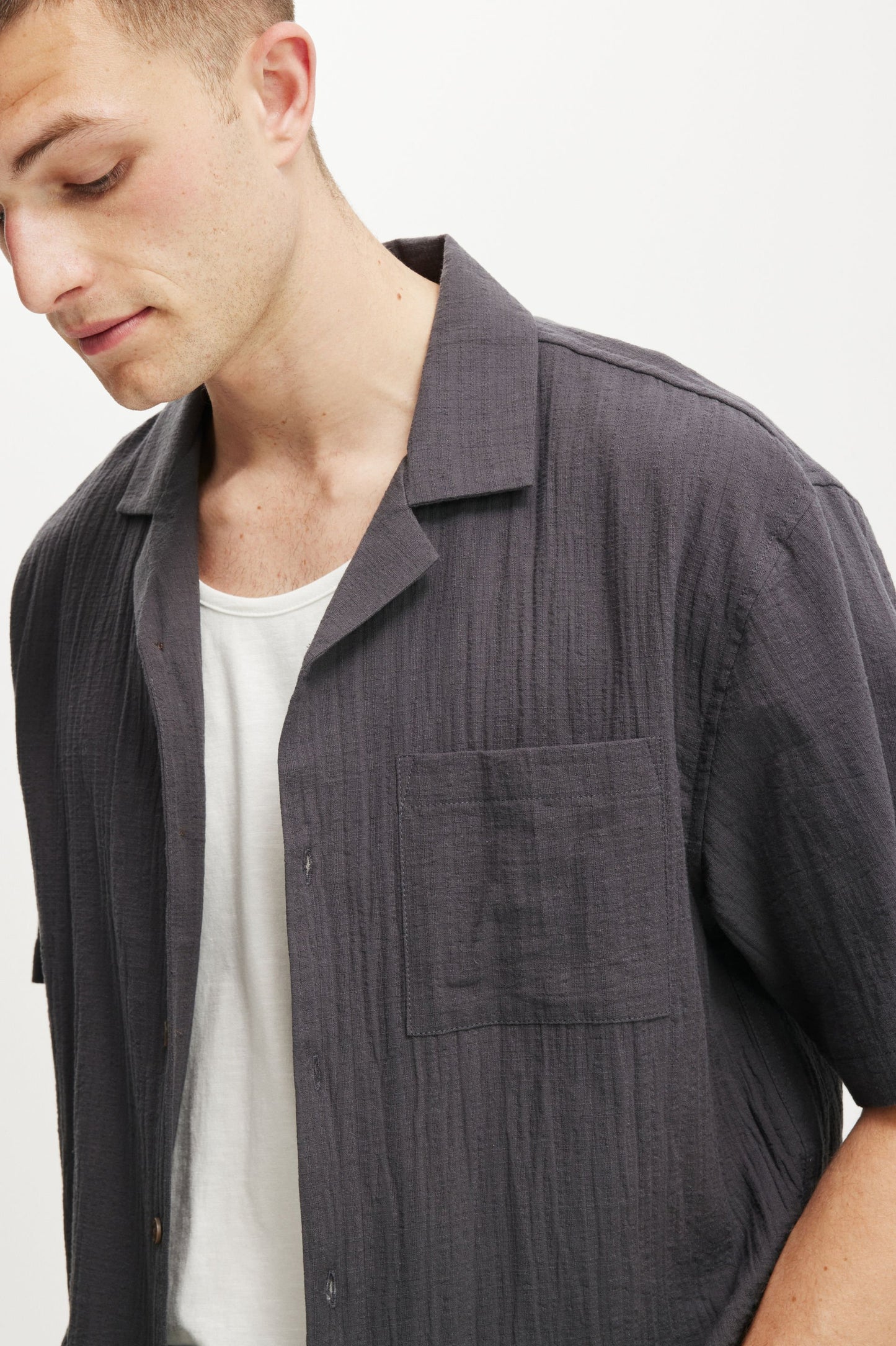 Riviera Box Fit Short Sleeve Shirt