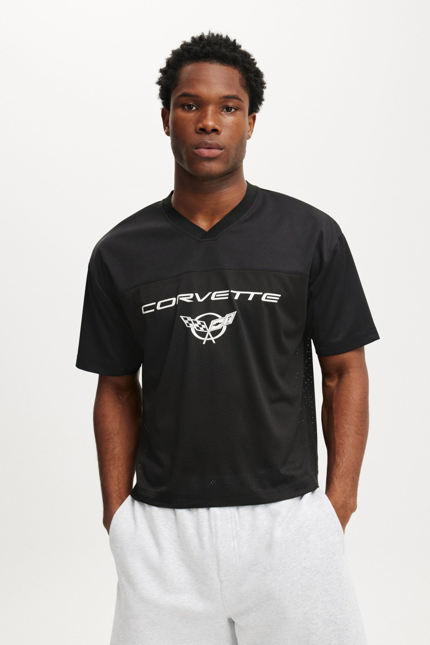 GENERAL MOTORS CREW NECK FOOTBALL JERSEY