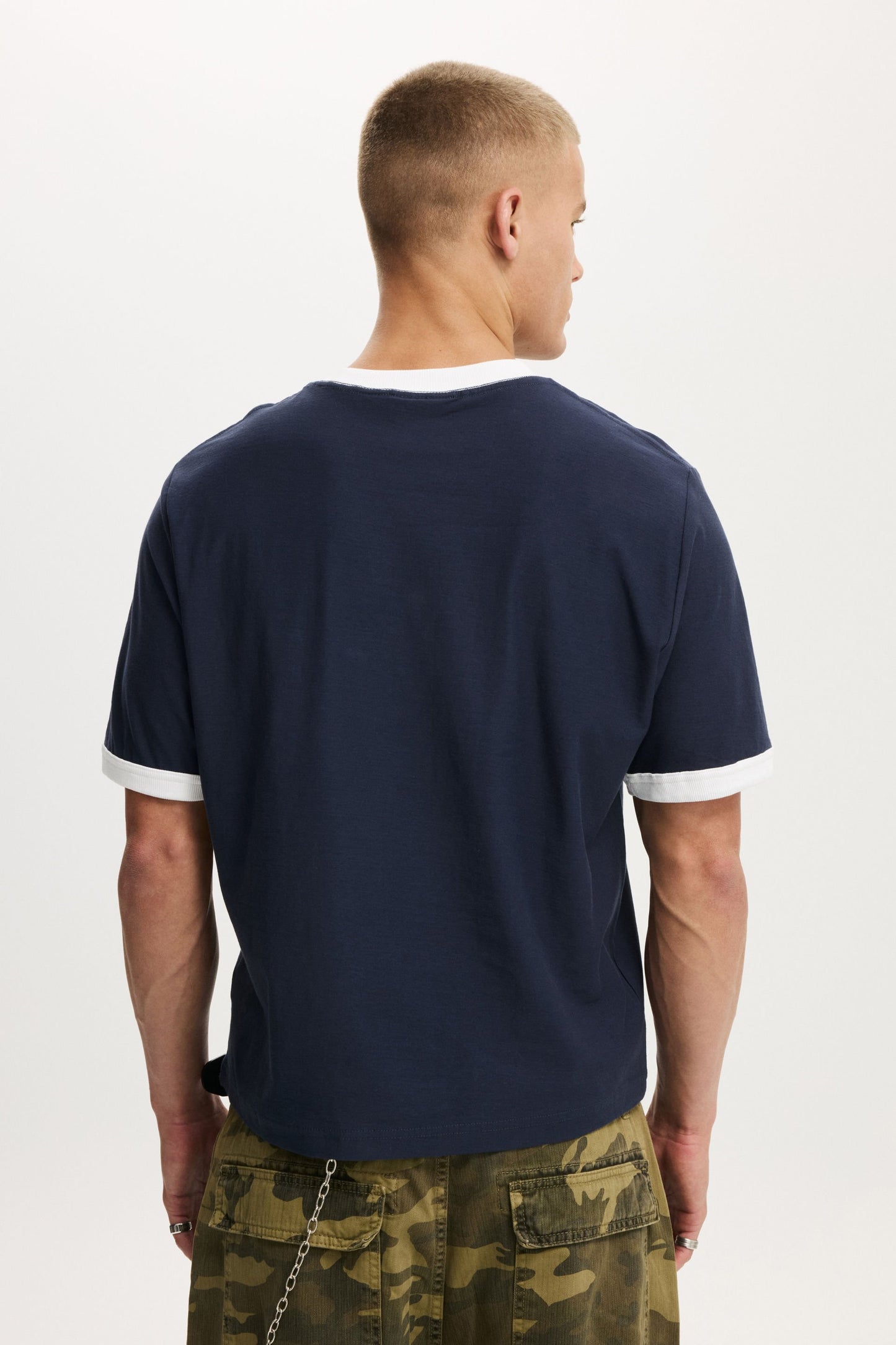 Oasis Cropped Fit Music T-Shirt