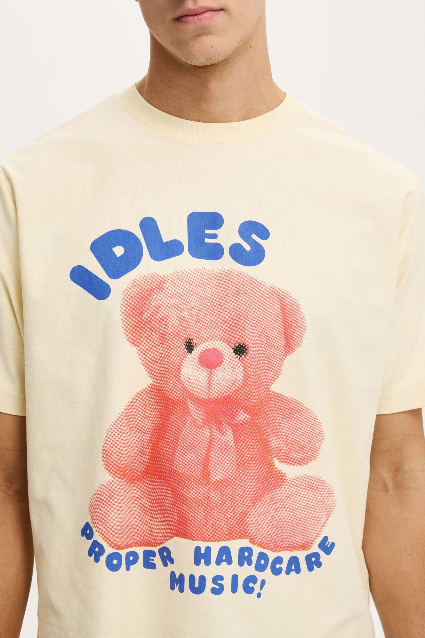 Idles Cropped Fit Music T-Shirt