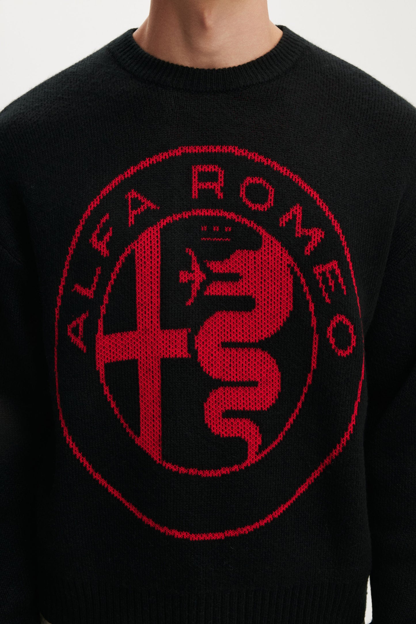 Alfa Romeo Box Fit Crew Knit