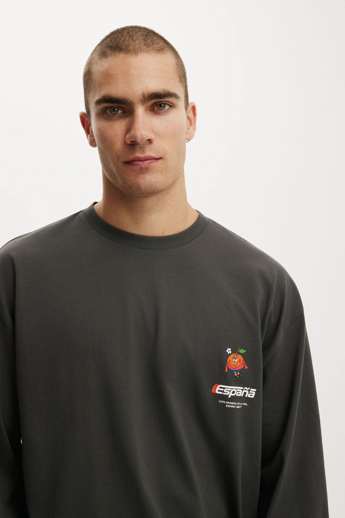 Cropped Fit FIFA Long Sleeve T-Shirt
