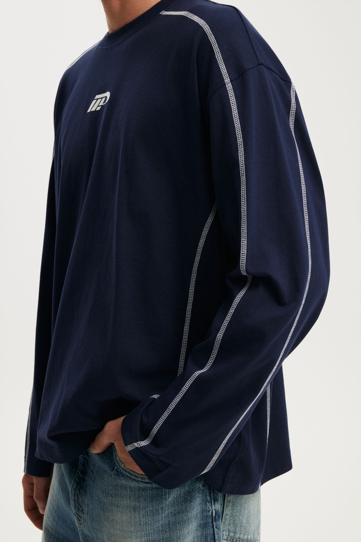 Regular Fit Graphic Ls T-Shirt