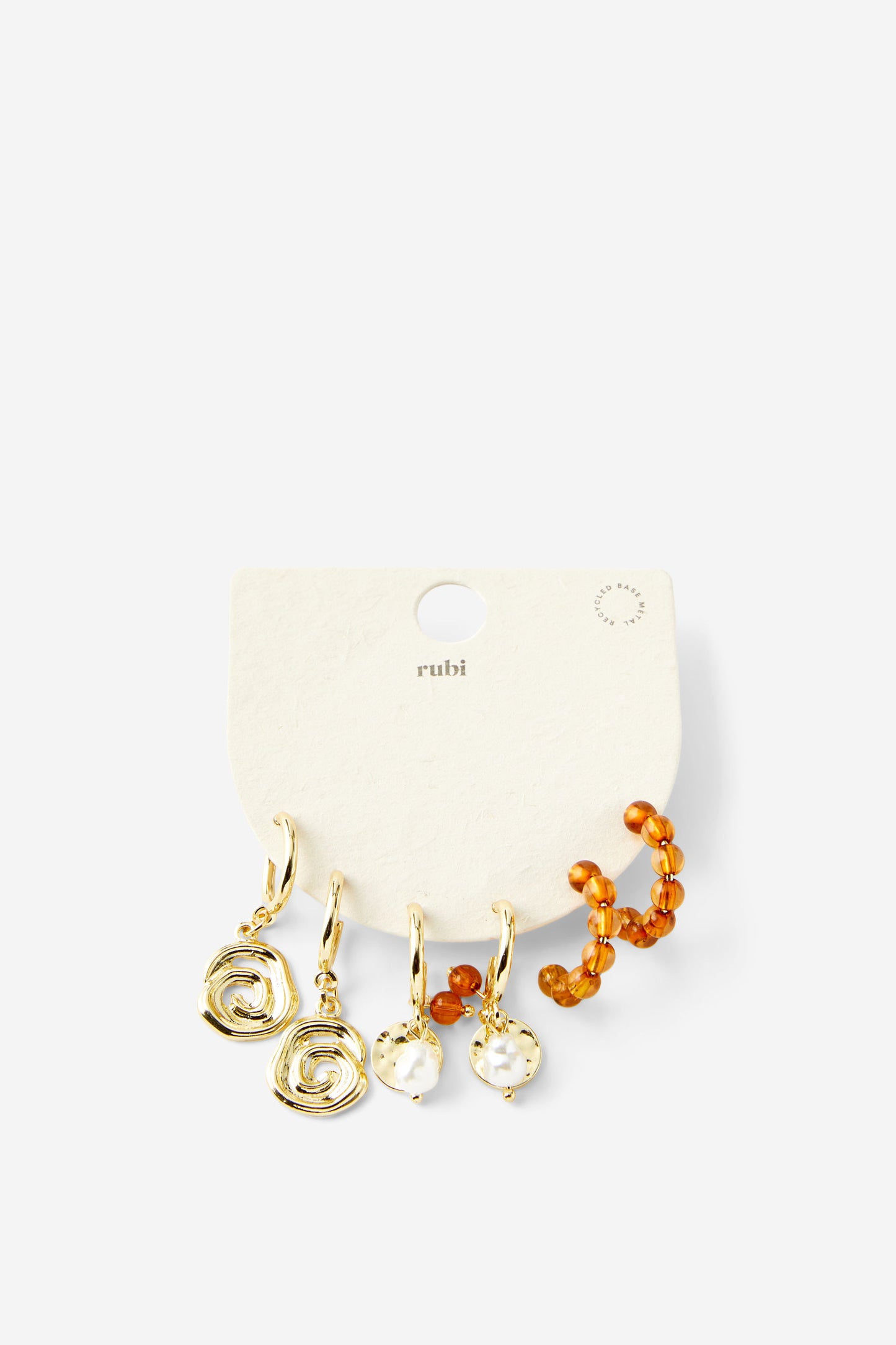 3Pk Mid Earring