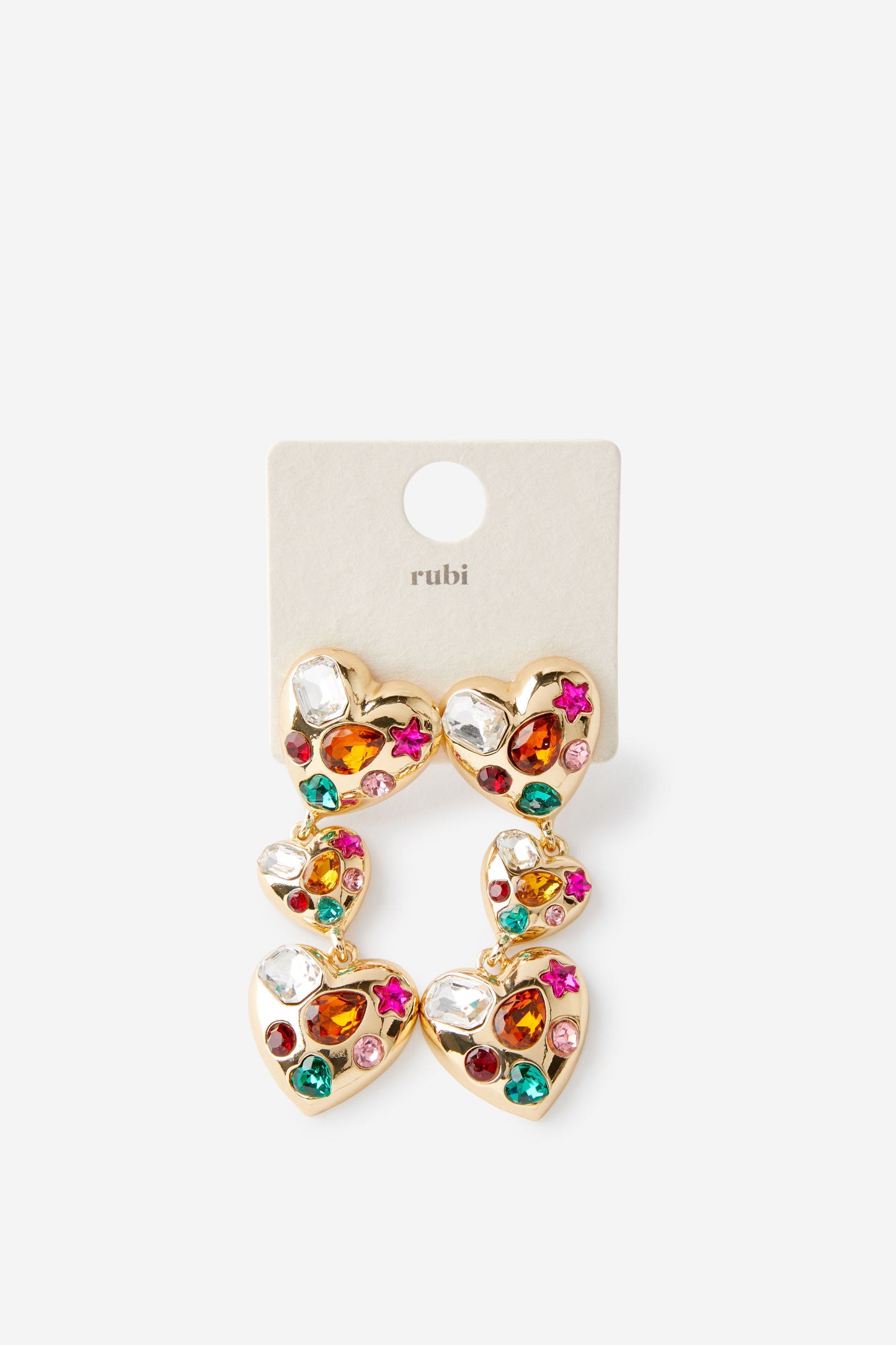 Mid Charm Earring