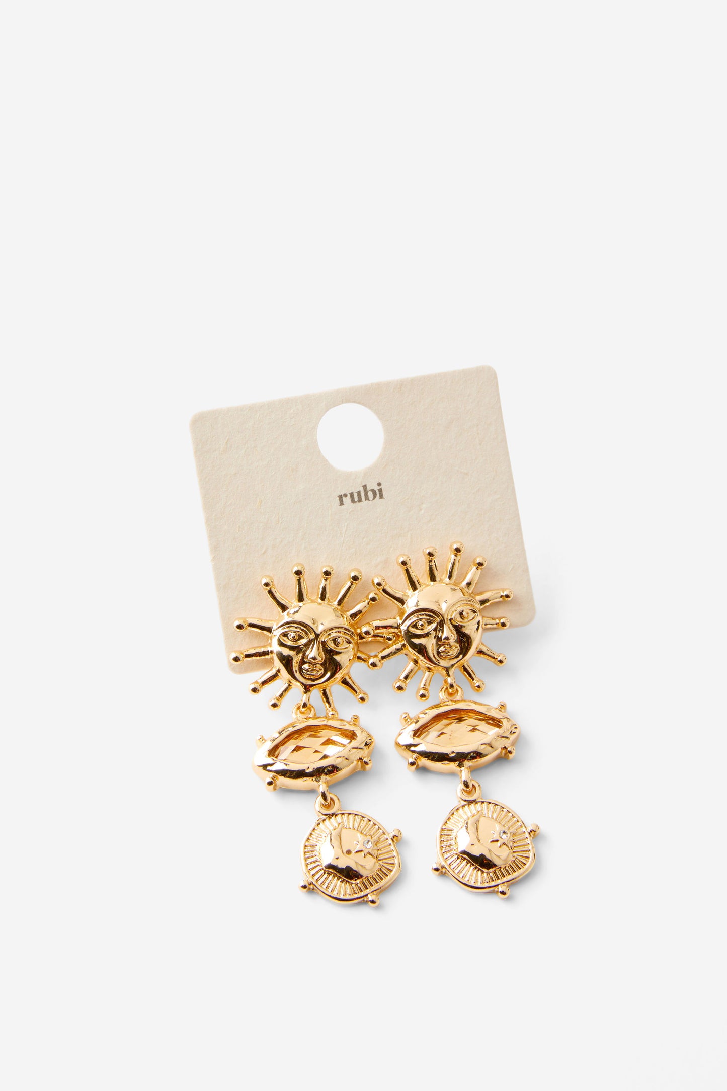 Mid Charm Earring