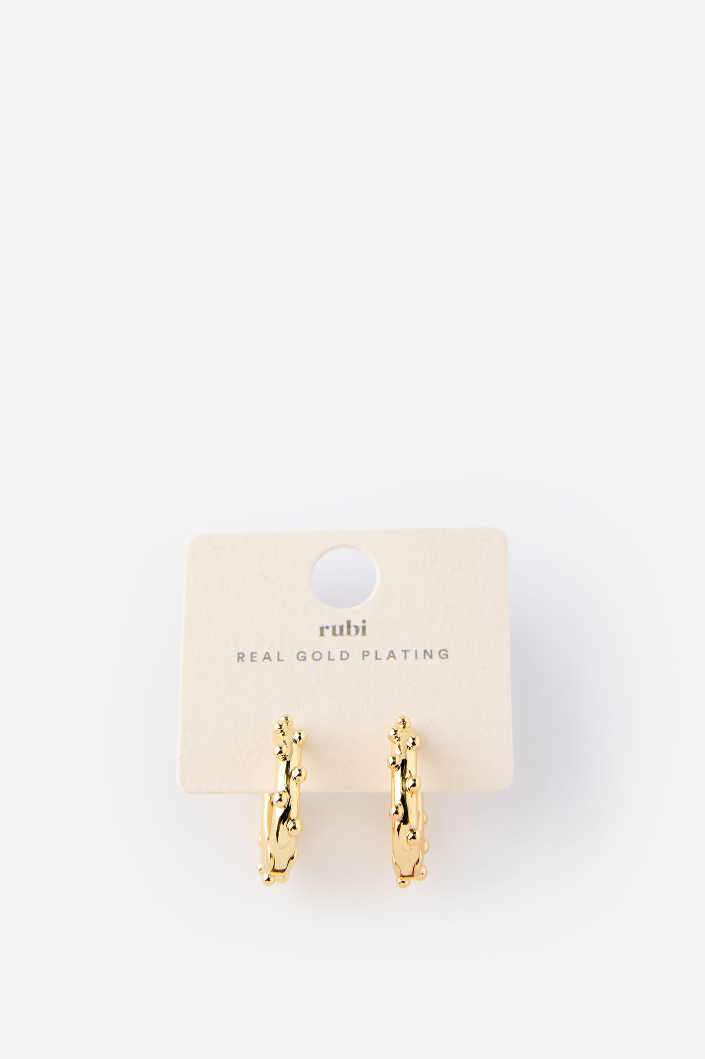 Mid Hoop Earring
