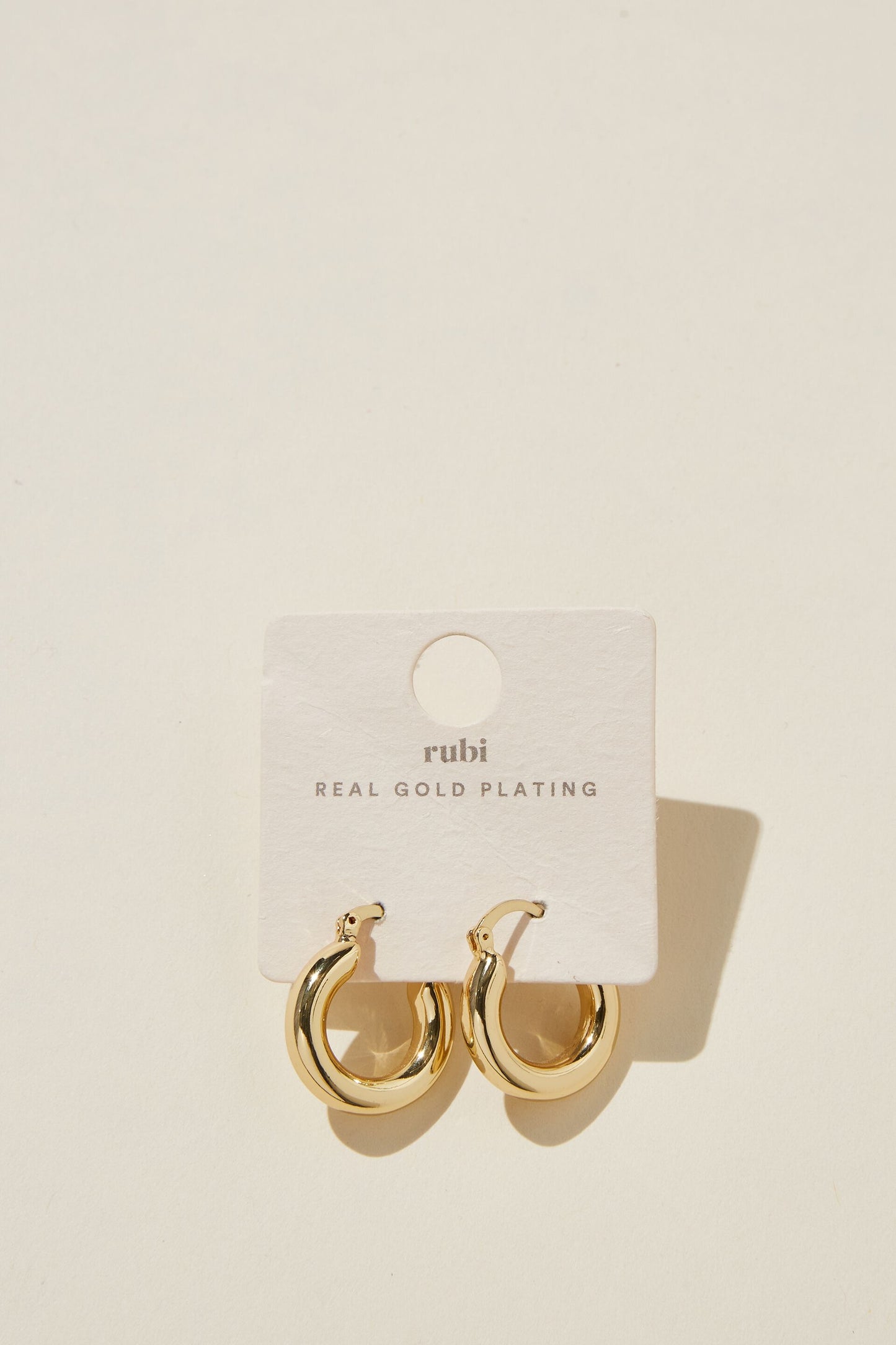 Mid Hoop Earring