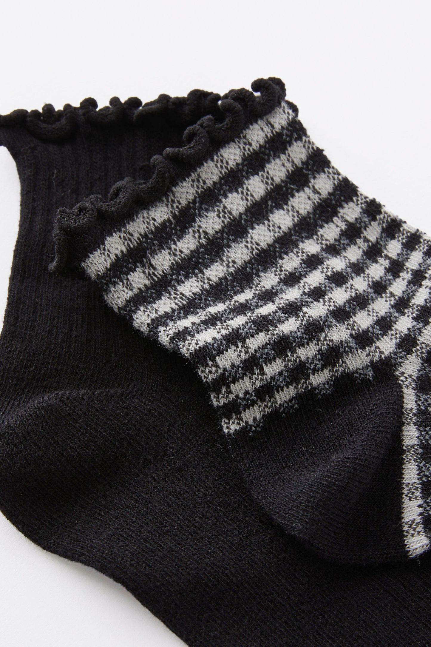The Perfect Pair Frill Rib Ankle 2Pk