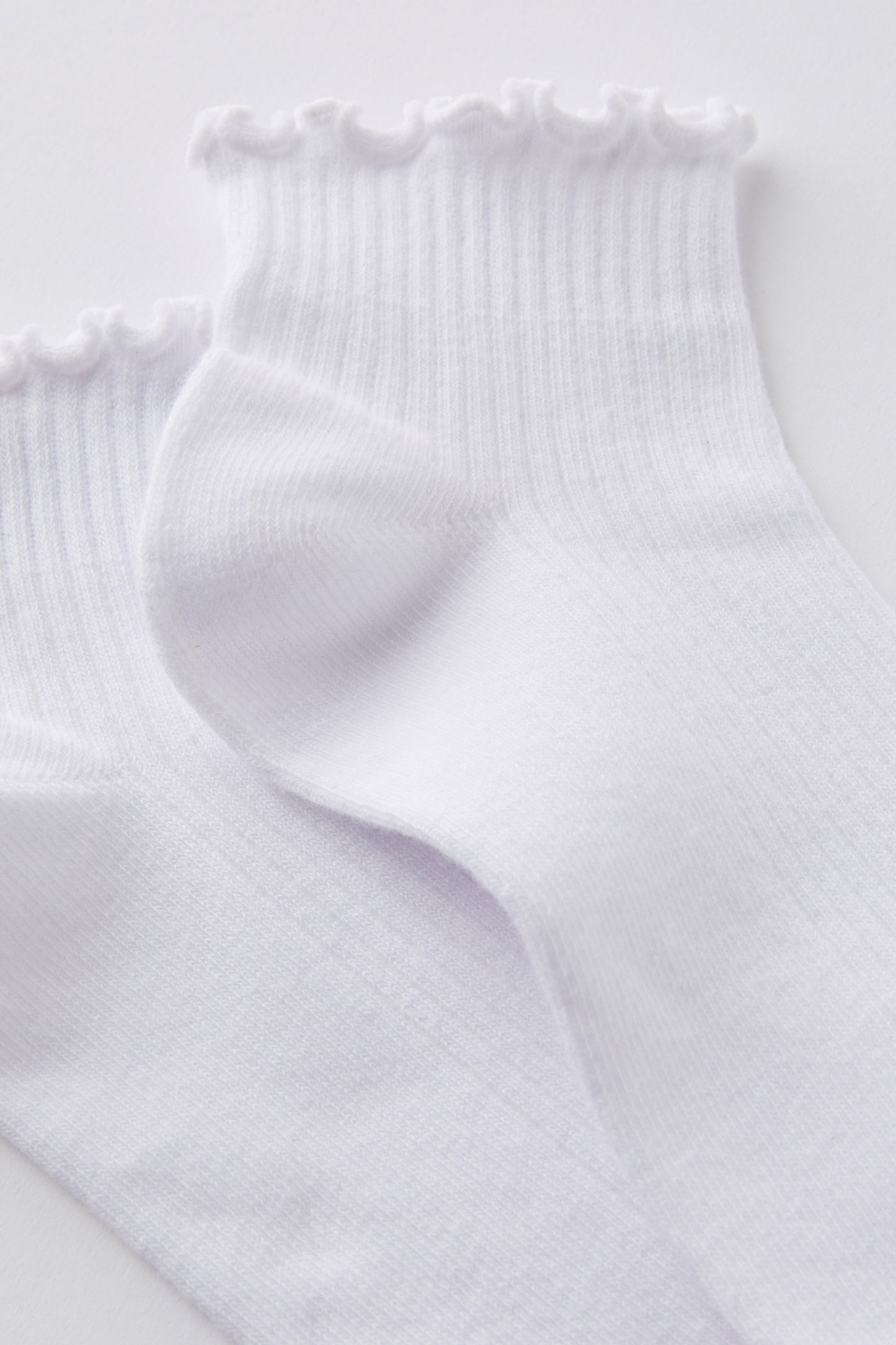 The Perfect Pair Frill Rib Ankle 2Pk