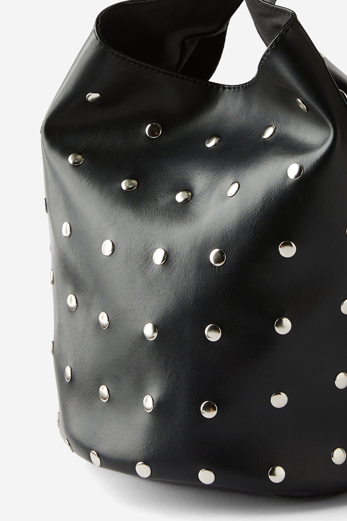 Lia Studded Bucket Bag