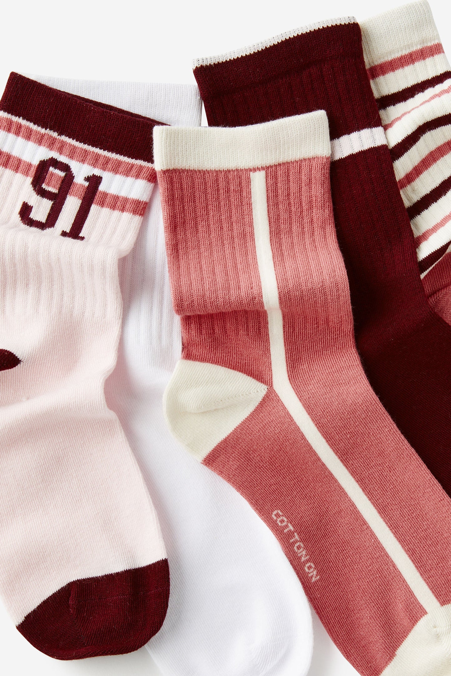 5Pk Crew Sock